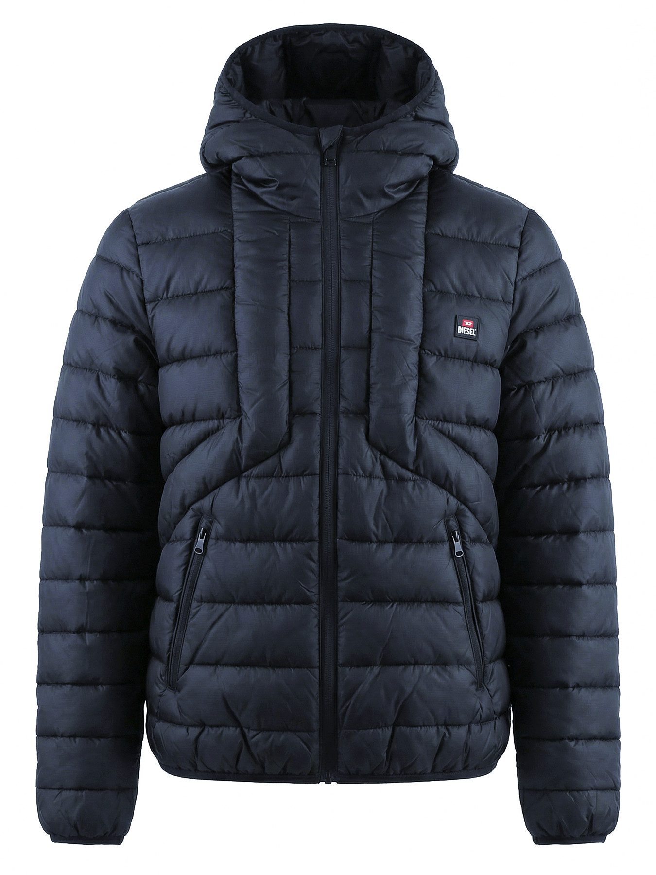 Diesel Steppjacke Übergangsjacke Winterjacke - W-DWAIN-OUTHOOD 81E mit Kapuze, leicht & warm