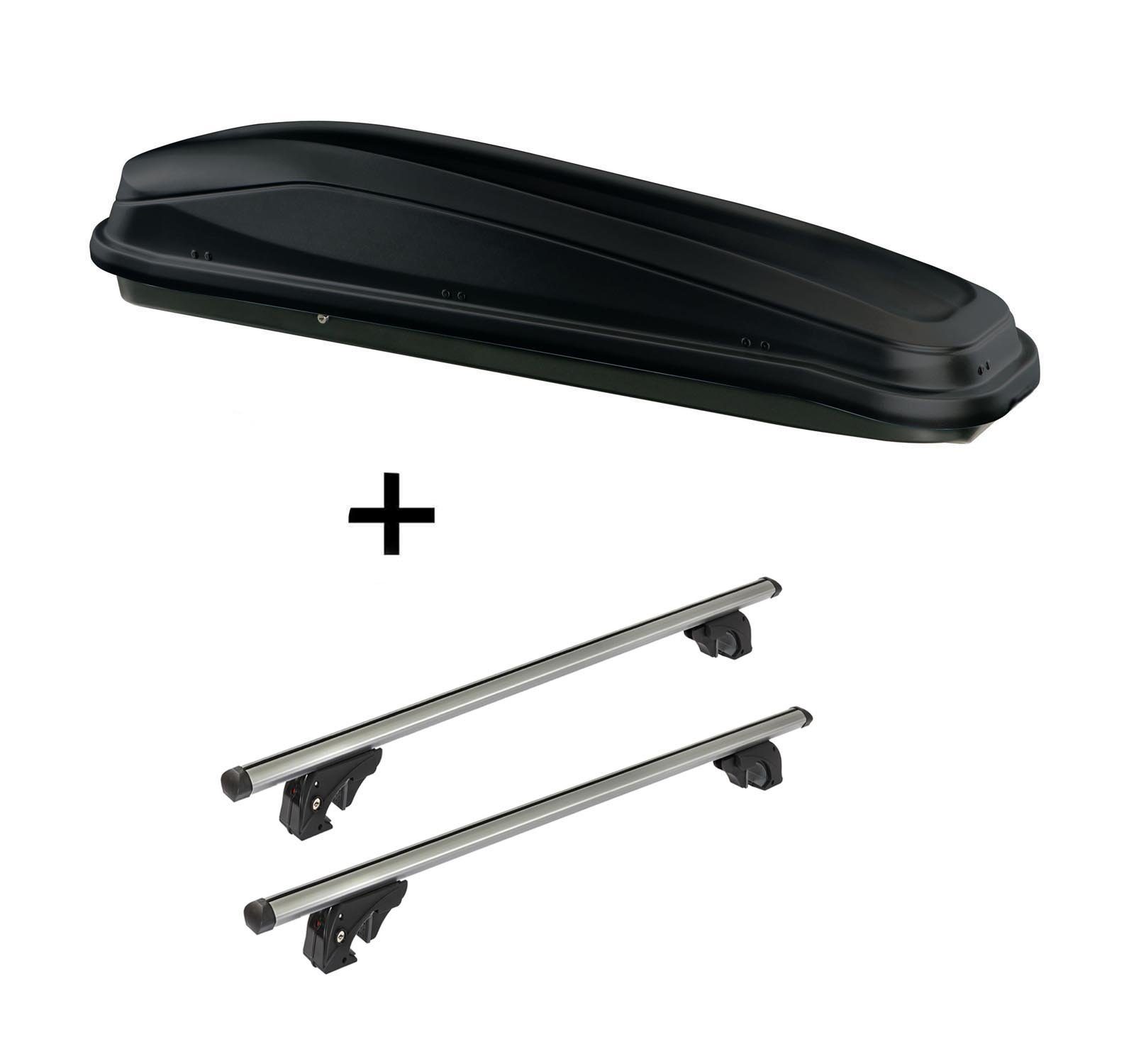 VDP Dachbox, Dachbox JUEASY300L+Dachträger LION2 für für Mini Countryman 5Tür ab 17