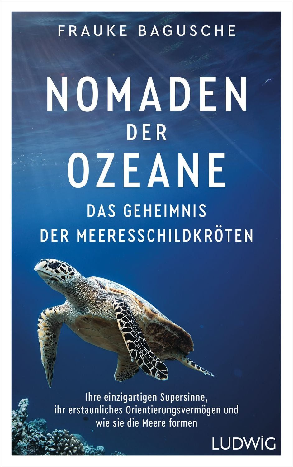 Nomaden der Ozeane – Das Geheimnis der Meeresschildkröten / Frauke Bagusche, Ihre einzigartigen Supersinne, ihr erstaunliches Orientierungsvermögen und wie sie die Meere formen