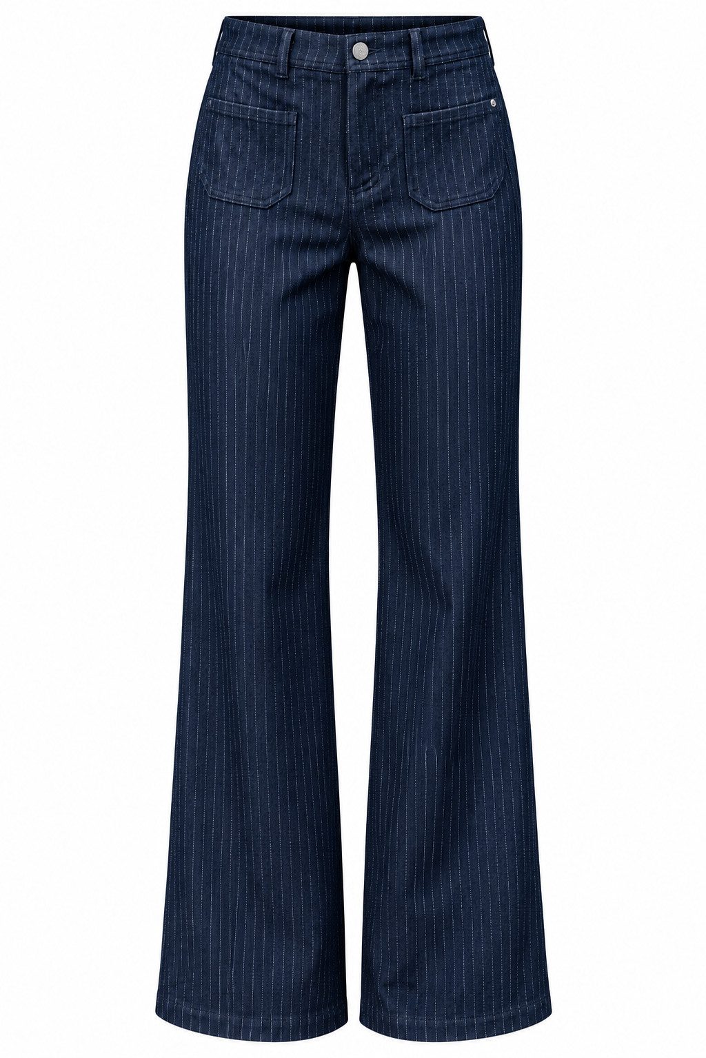 Freeman T. Porter Palazzohose Jessy Melody - Modische Flare-Hose mit Streifenmuster für Damen