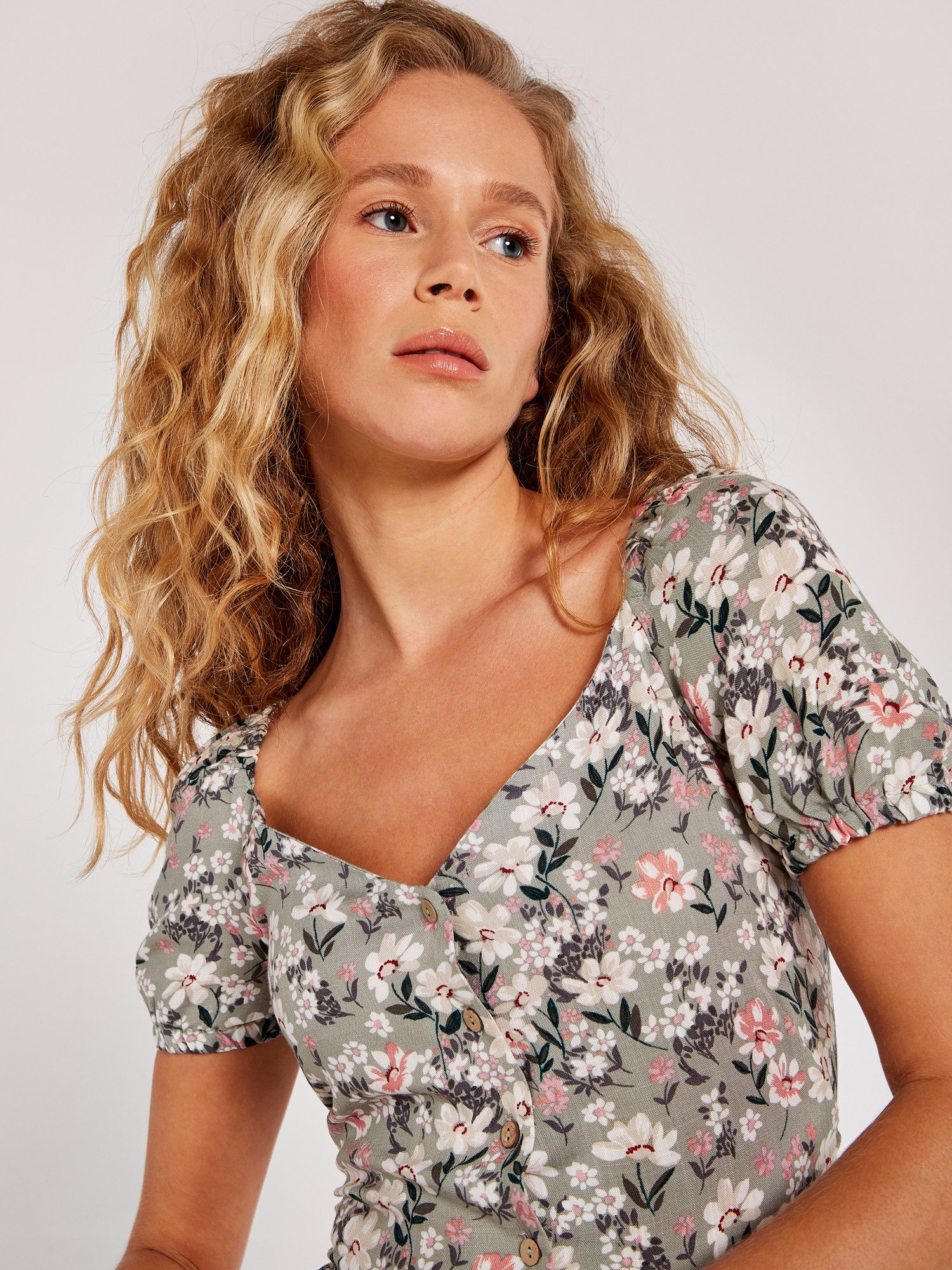 Apricot Maxikleid günstig online kaufen