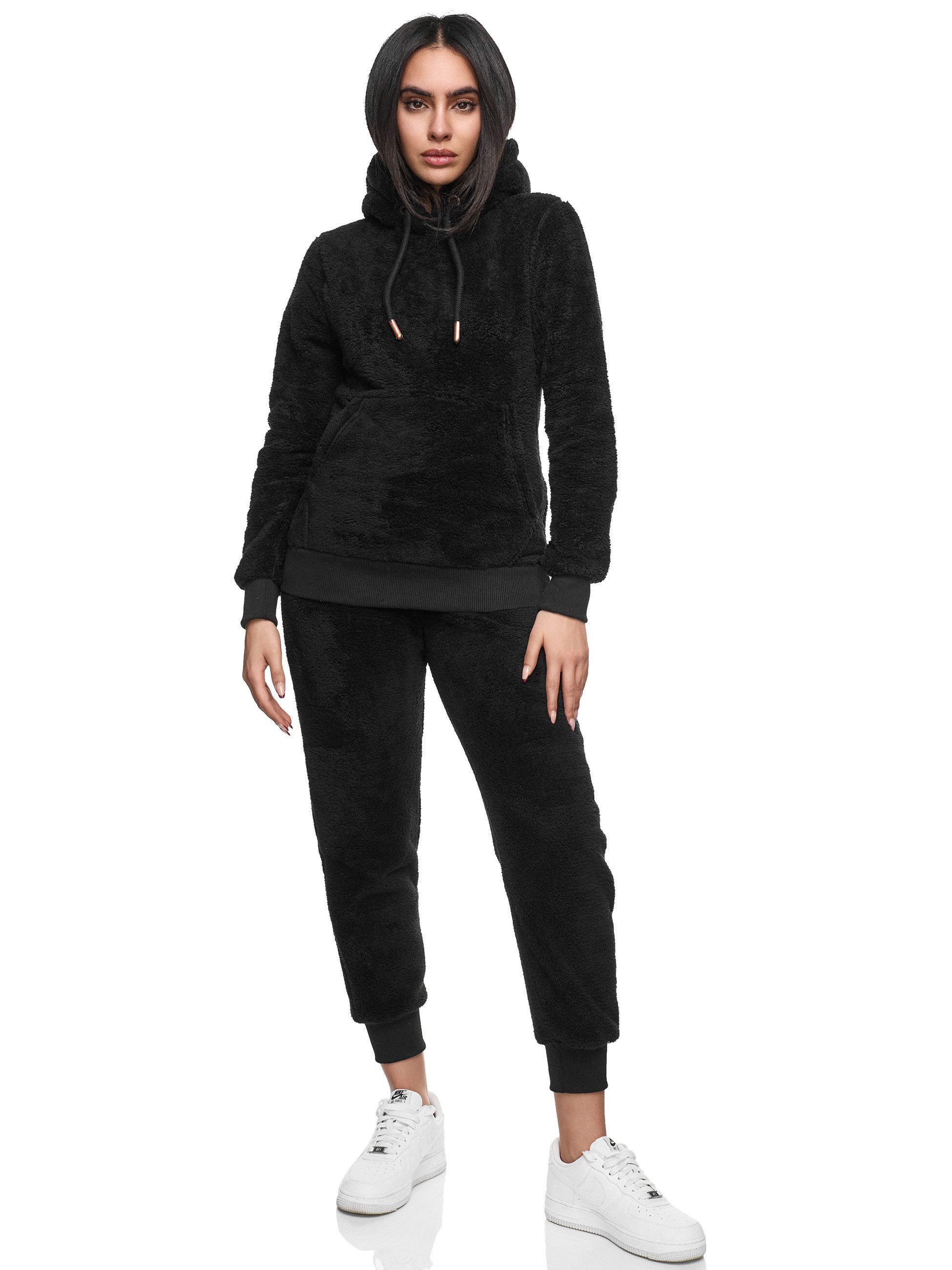 REPUBLIX Jogginganzug EMERY, Damen Plüsch Zweiteiler Hausanzug Training Spo günstig online kaufen