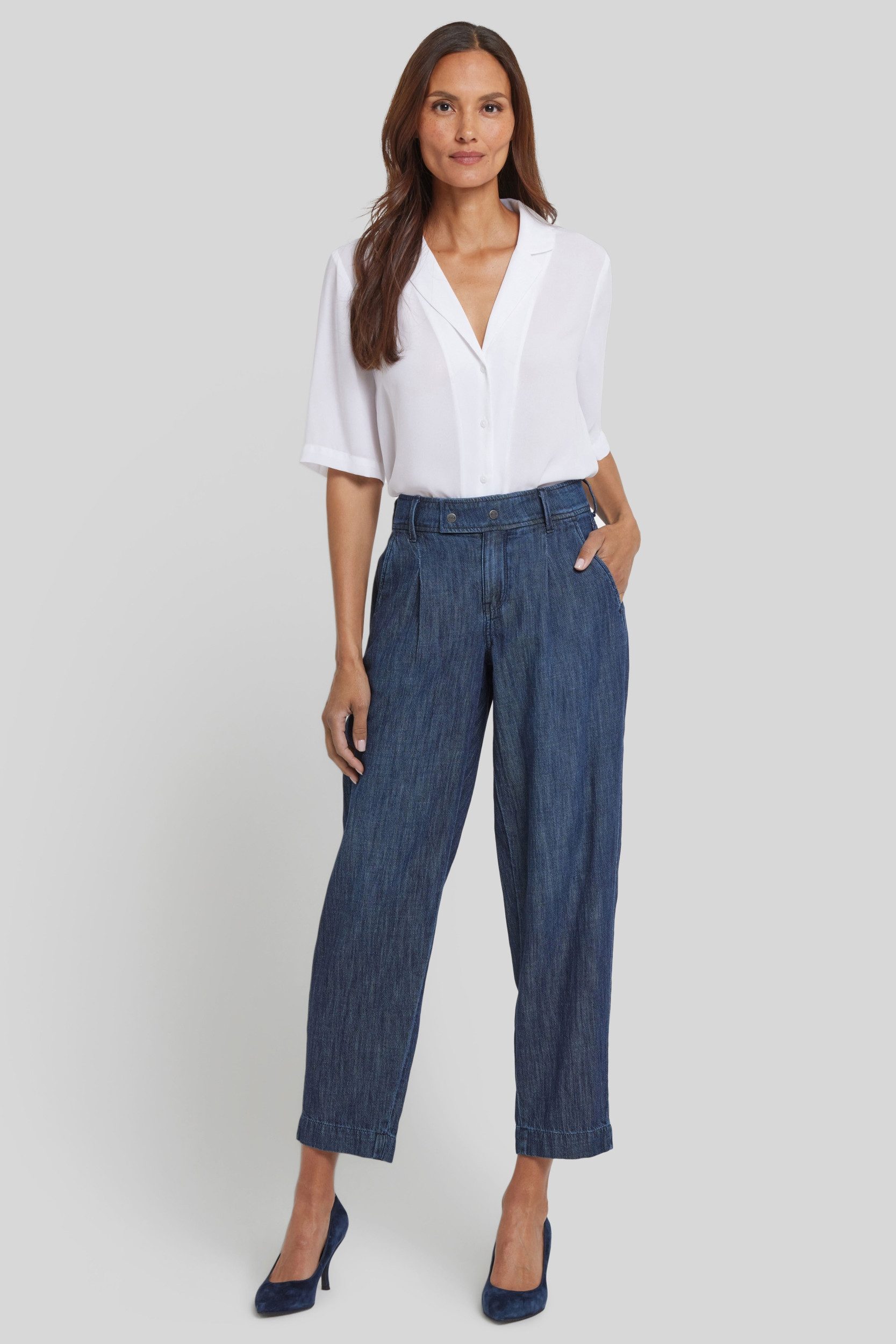 NYDJ 5-Pocket-Hose Balloon Trouser