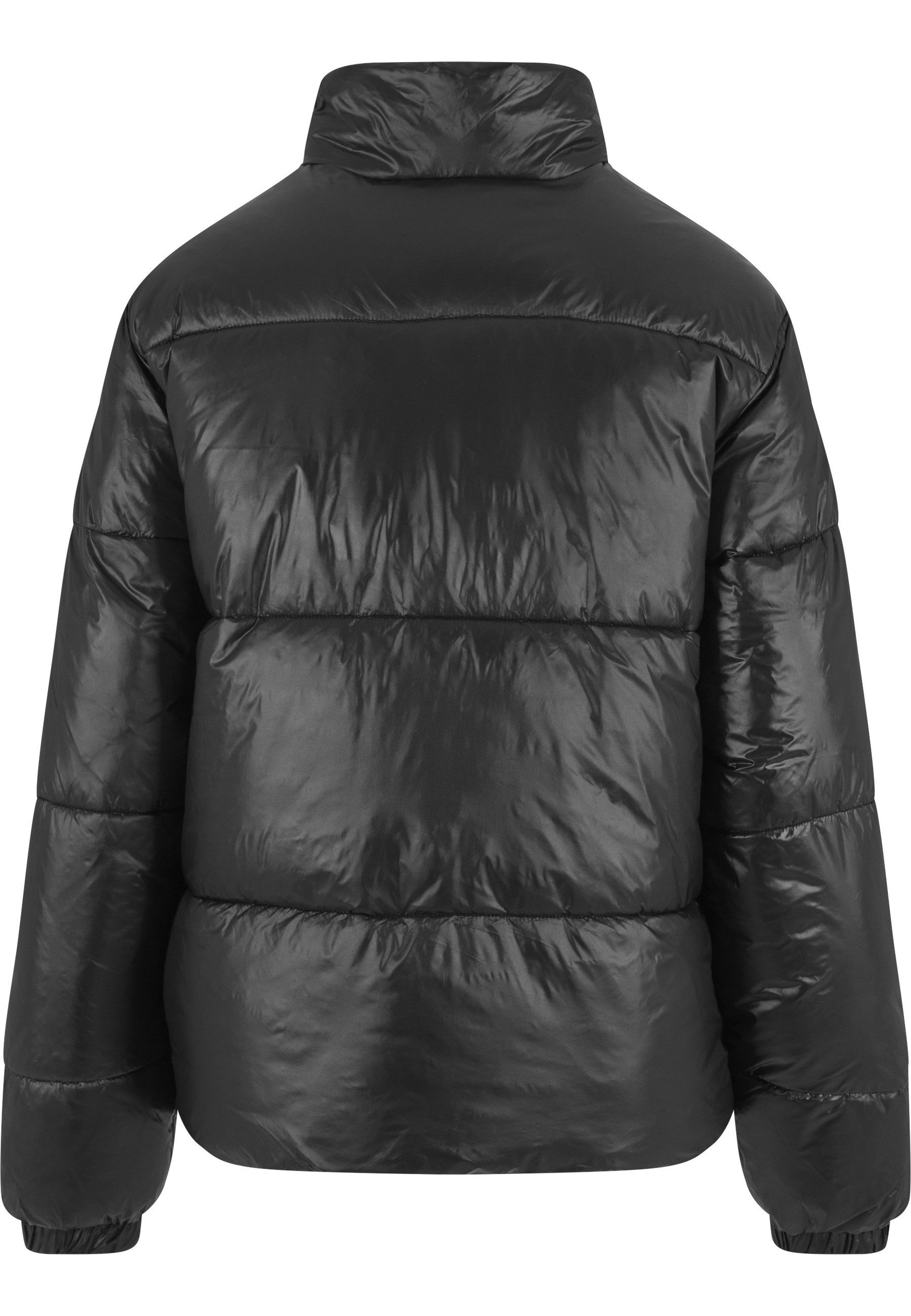 URBAN CLASSICS Winterjacke Urban Classics Ladies Recycled Short Shiny Puffer Jacket (1-St)