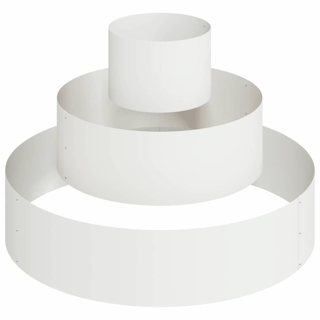 vidaXL Blumentopf Gartenblumentopf Weiß 90 x günstig online kaufen