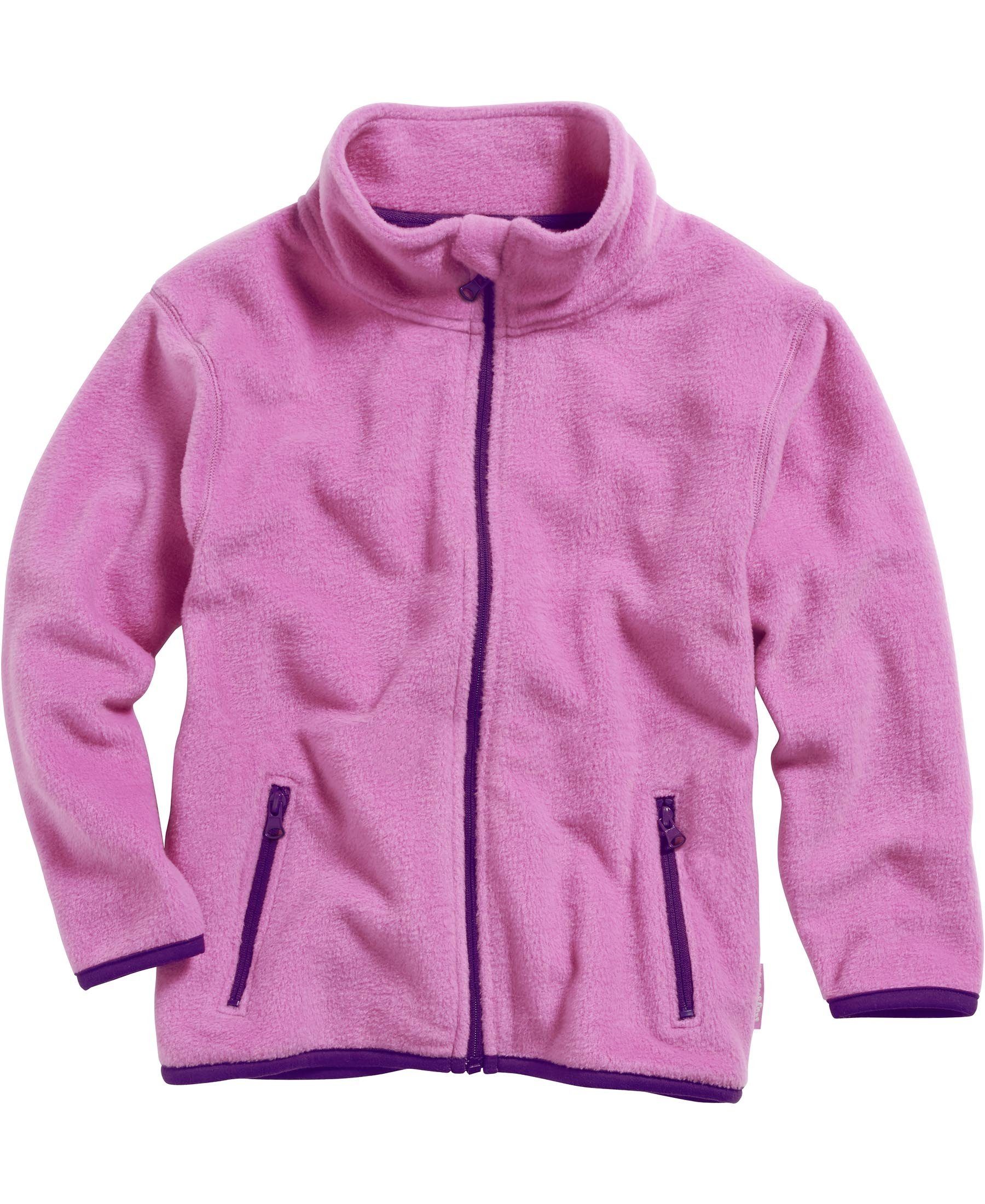 Playshoes Fleecejacke Fleece-Jacke farbig abgesetzt