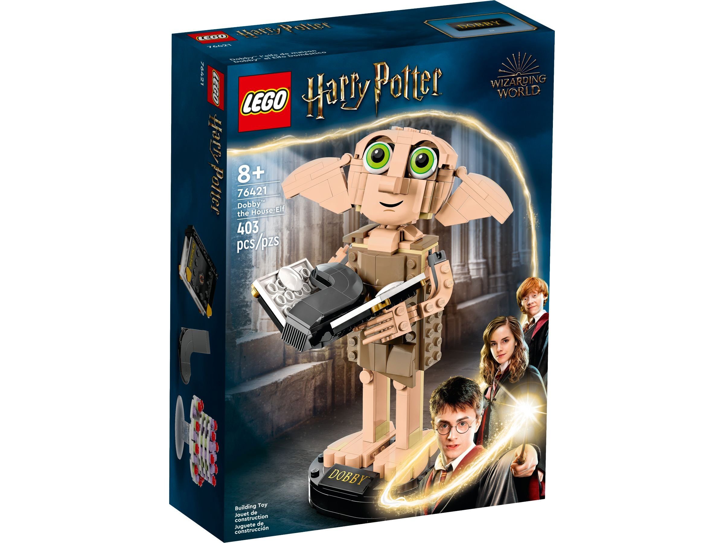 LEGO® LEGO® Harry Potter 76421 Dobby™ der Hauself Konstruktionsspielsteine, (403 St)