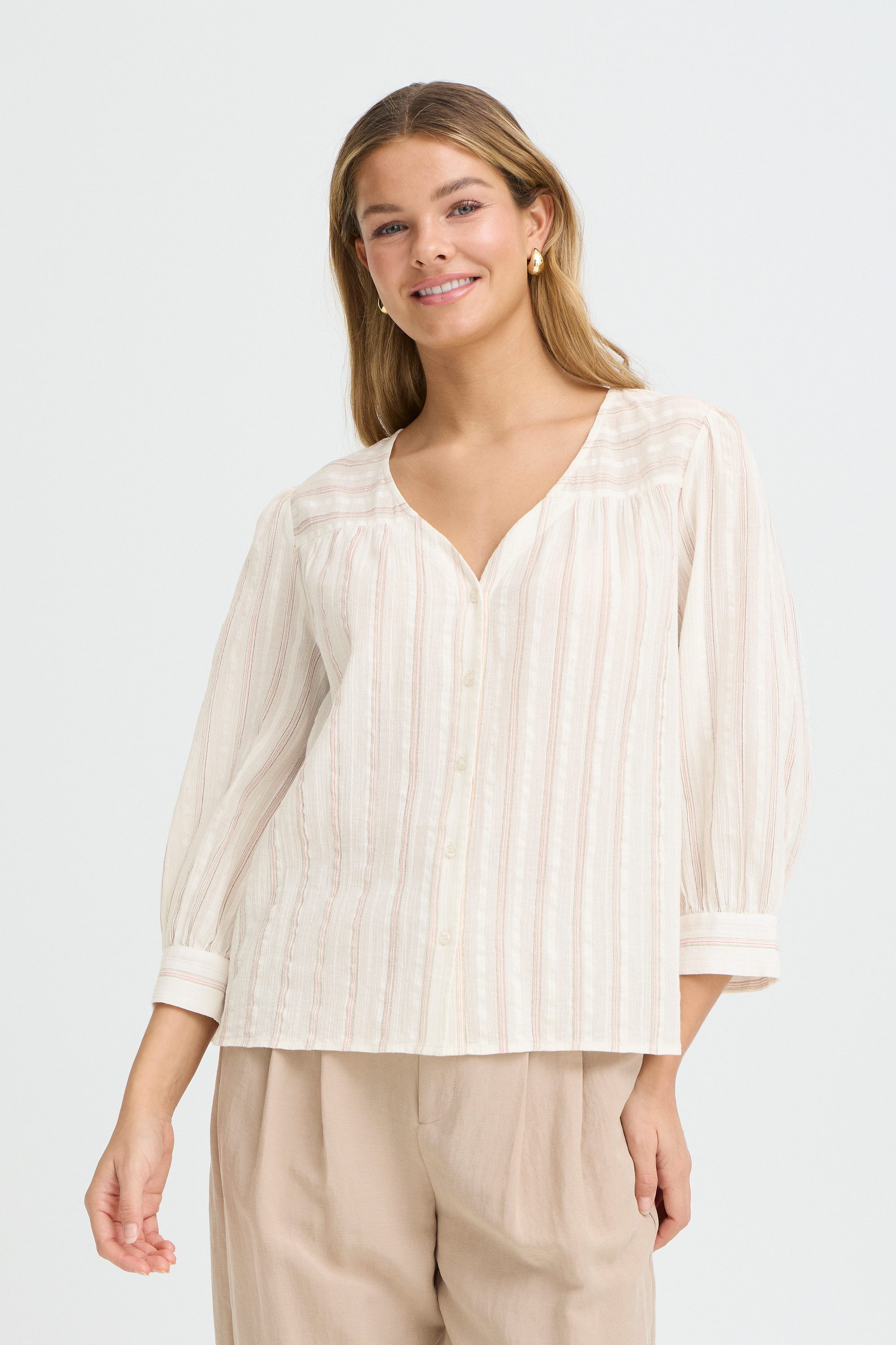 fransa Langarmbluse Langarm FRADI