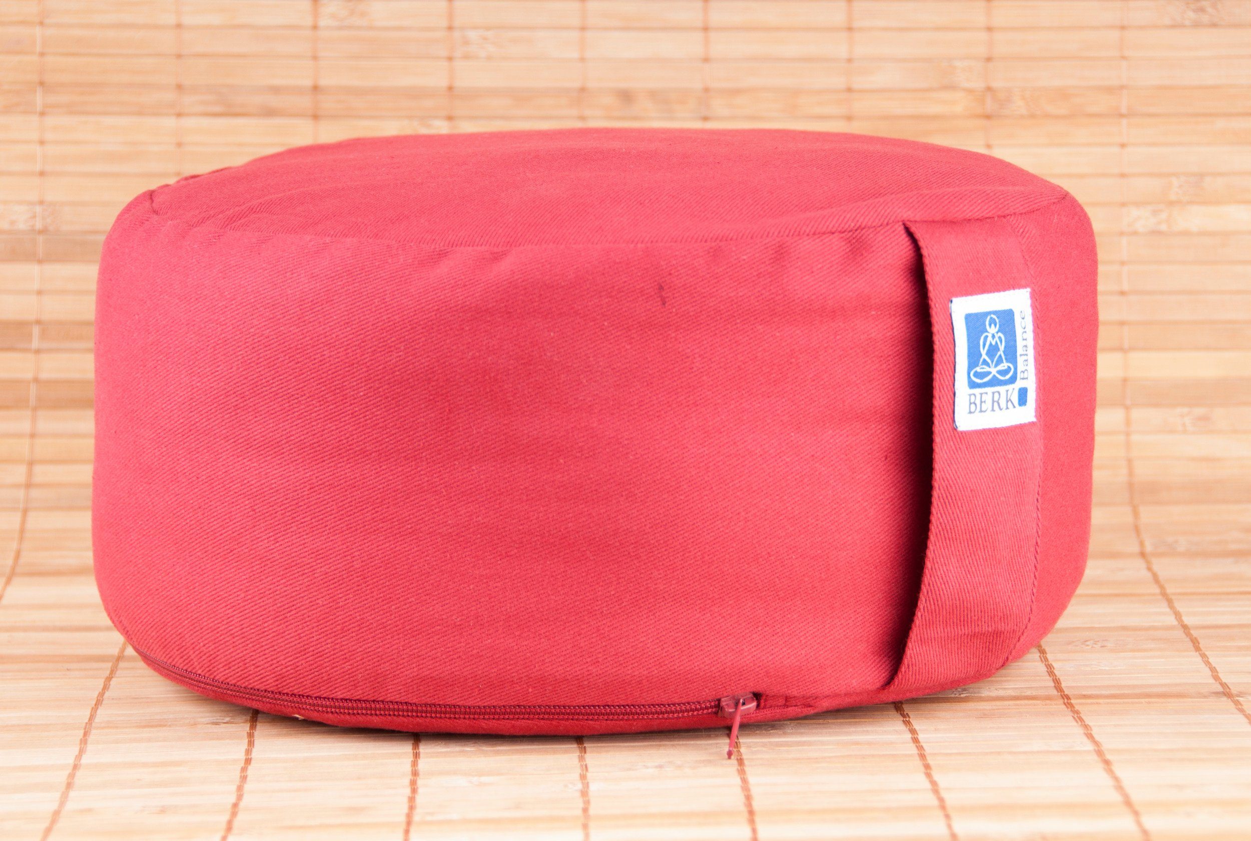 15 Zen Meditationskissen Berk x Kapok gefüllt Kissen, cm 30 mit rot