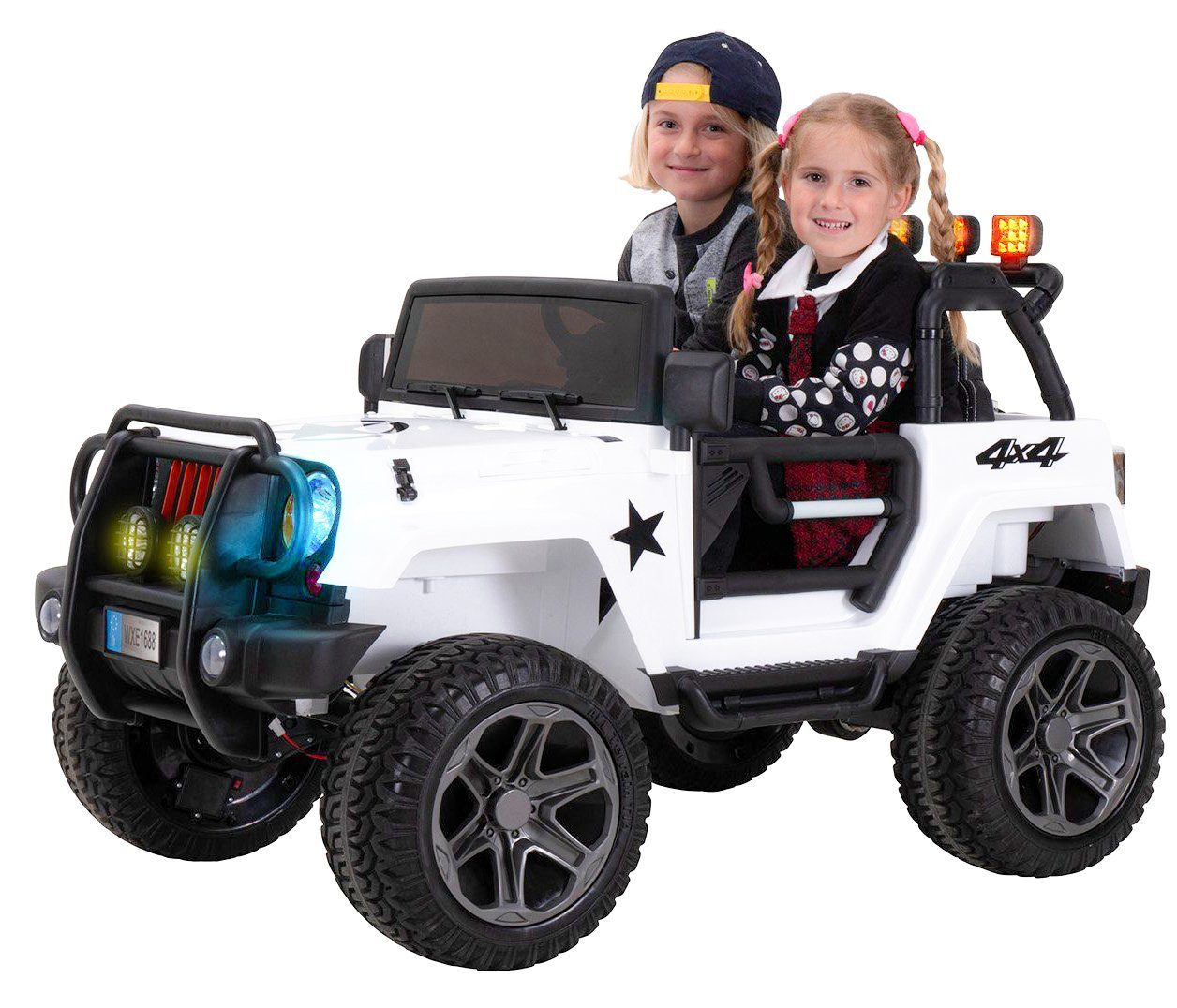 Kinder Aufsitz Quad Spielzeugauto Spielzeug Sound und Licht Kinderfahrzeuge DE 
