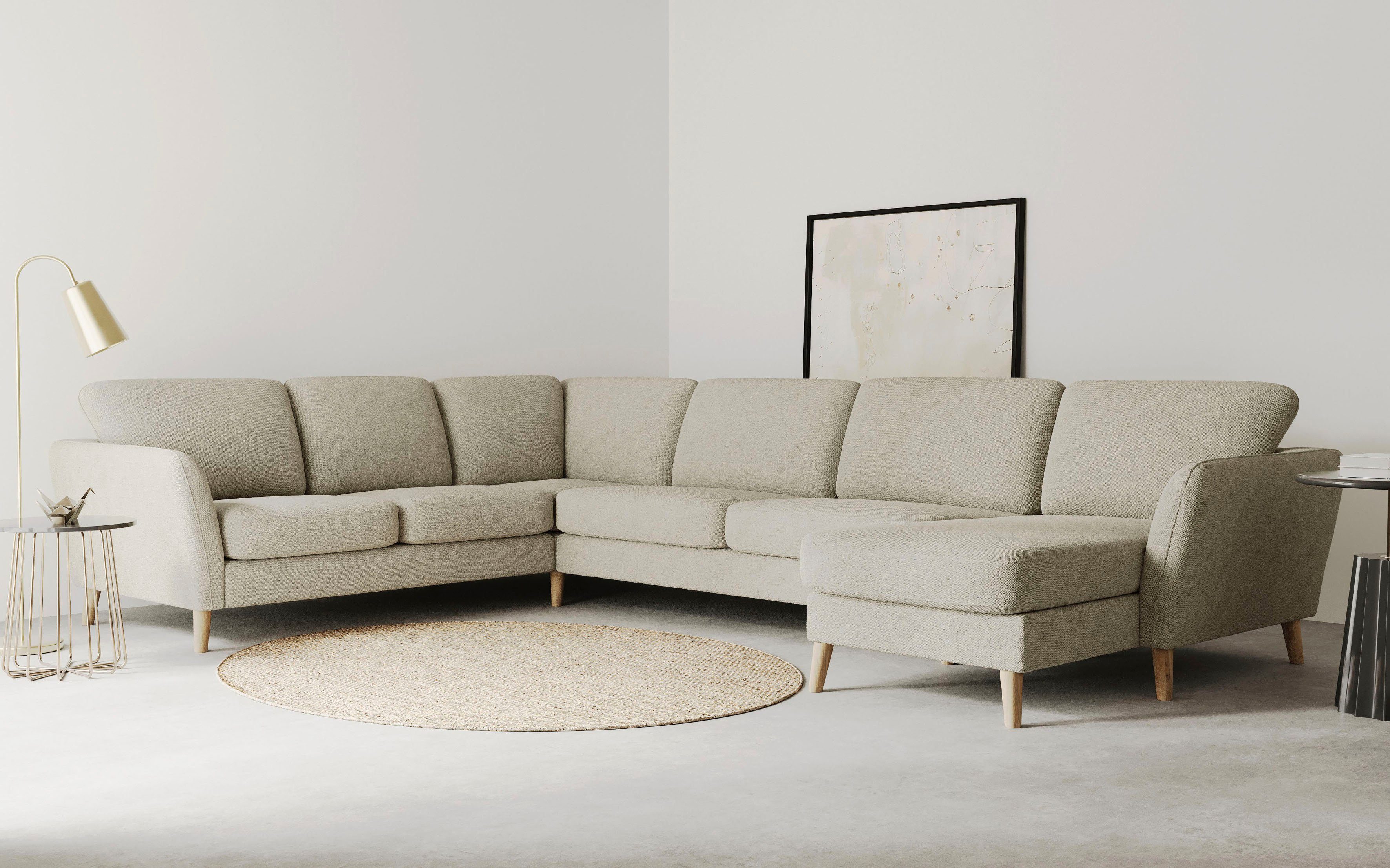 Home affaire Wohnlandschaft MARSEILLE XXL 349cm,