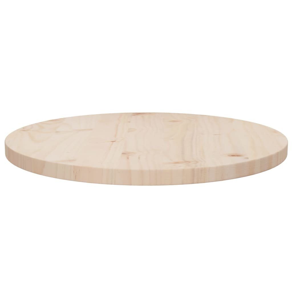 Tischplatte Kiefer (1 Ø50x2,5 furnicato Massivholz St) cm