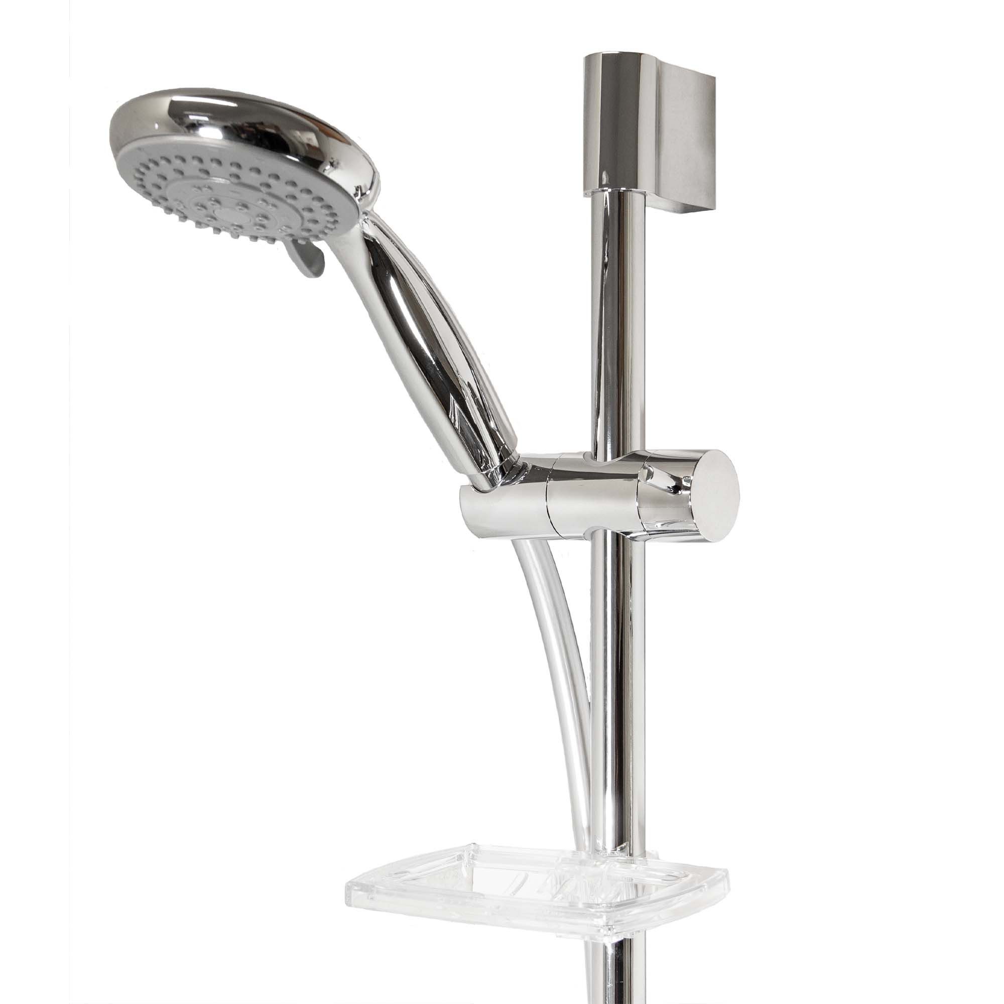 tecuro Brausegarnitur Brauseset Sunshine-100R - mit 5 Funktionen, Brauseschlauch 160 cm