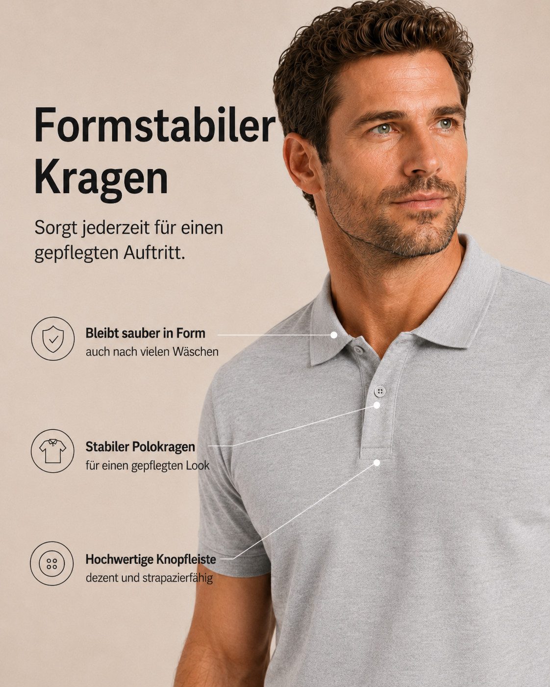 Sitztgut Poloshirt Premium Cotton Polo T-Shirt (1-tlg)