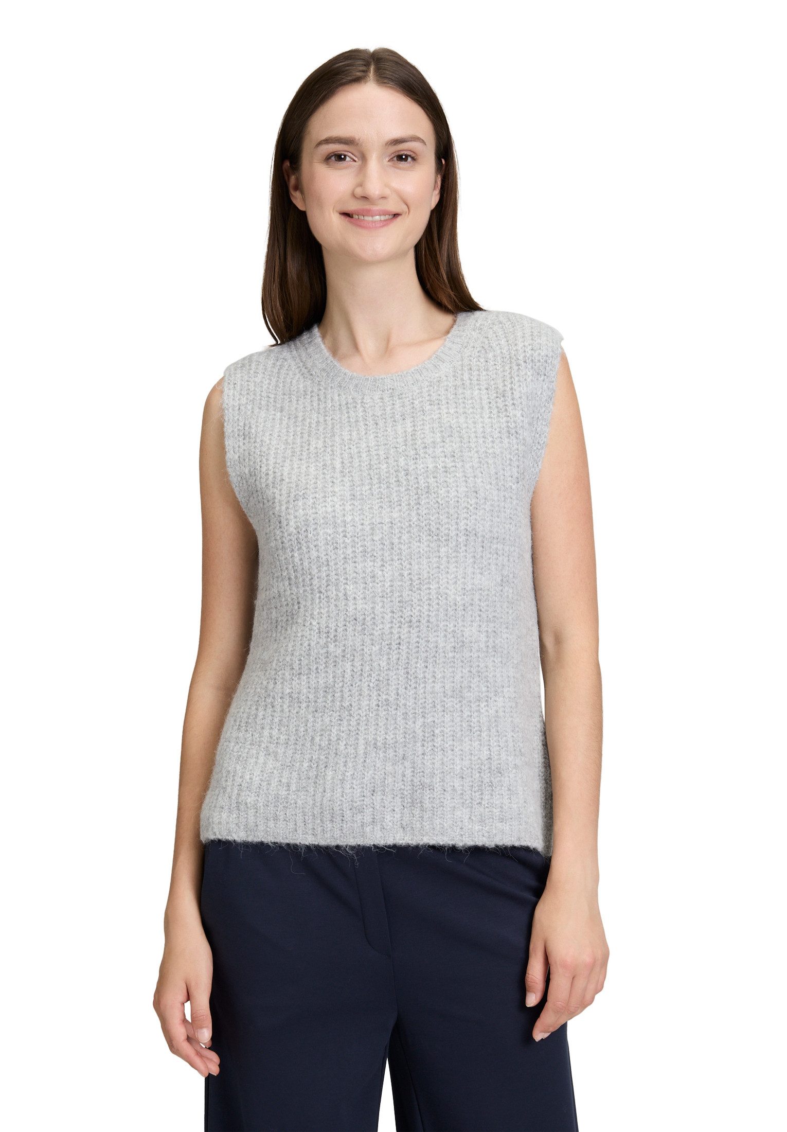 Betty&Co Stricktop Damen Strickpullover ohne Arm günstig online kaufen
