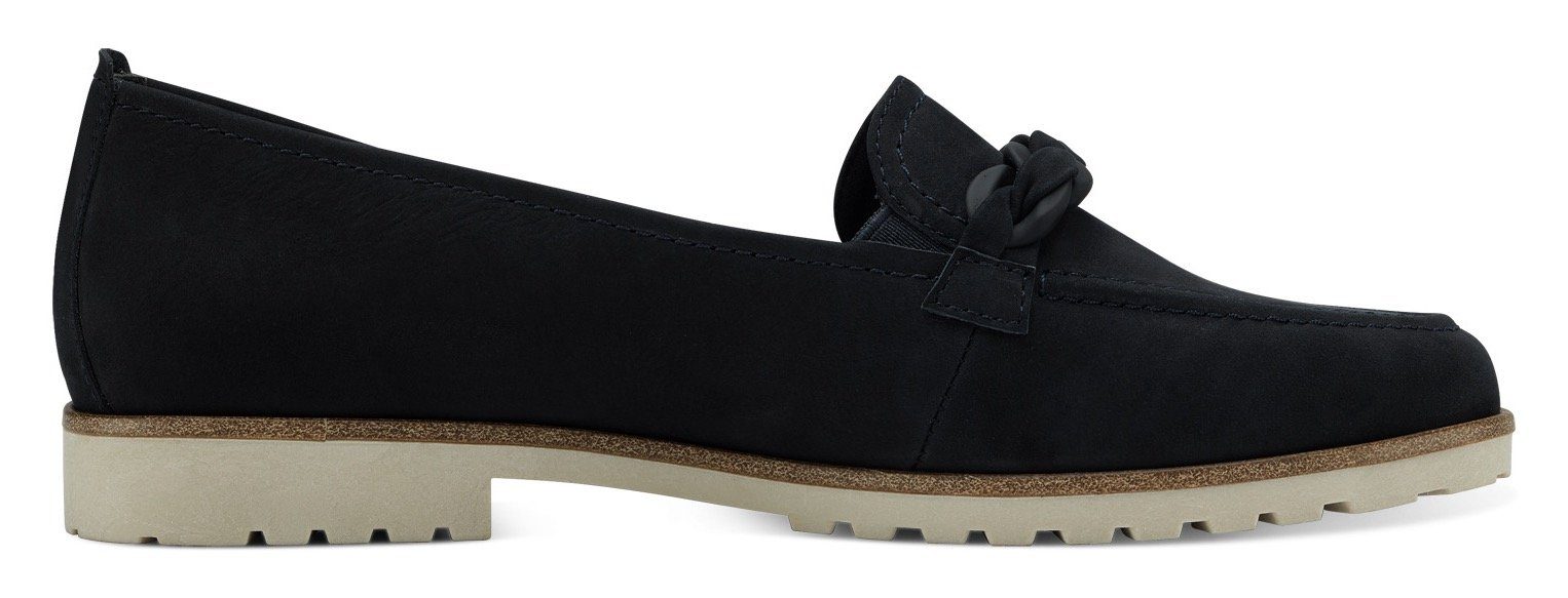 Tamaris Loafer Chunky Slipper, Plateau Slipper mit seitlichen Stretcheinsätzen