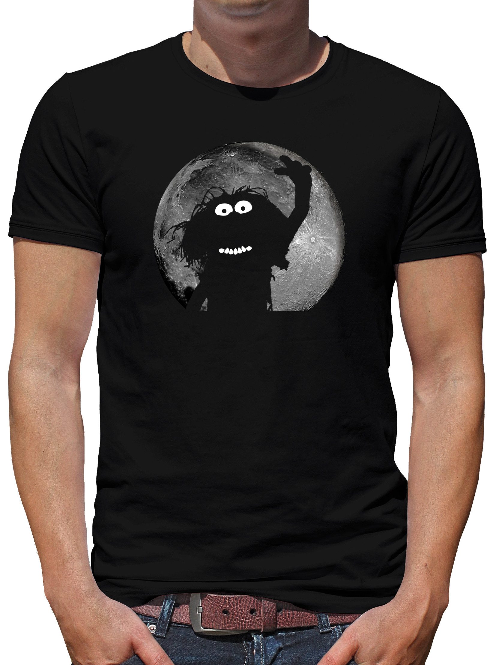 TShirt-People Print-Shirt Shadow Das Tier