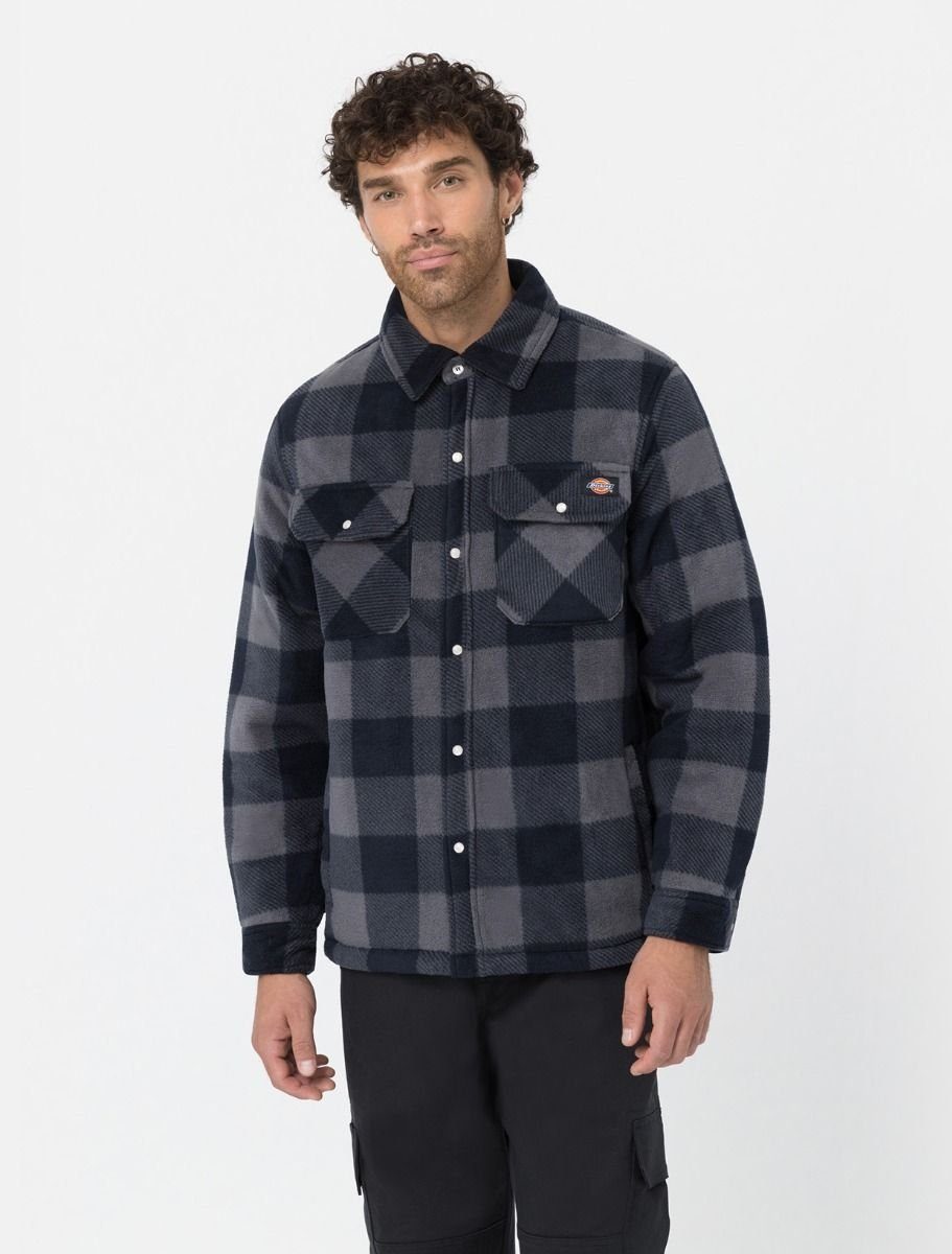 Dickies Thermohemd Portland SH5000, Wattiertes Hemd aus Fleece im Holzfällerlook