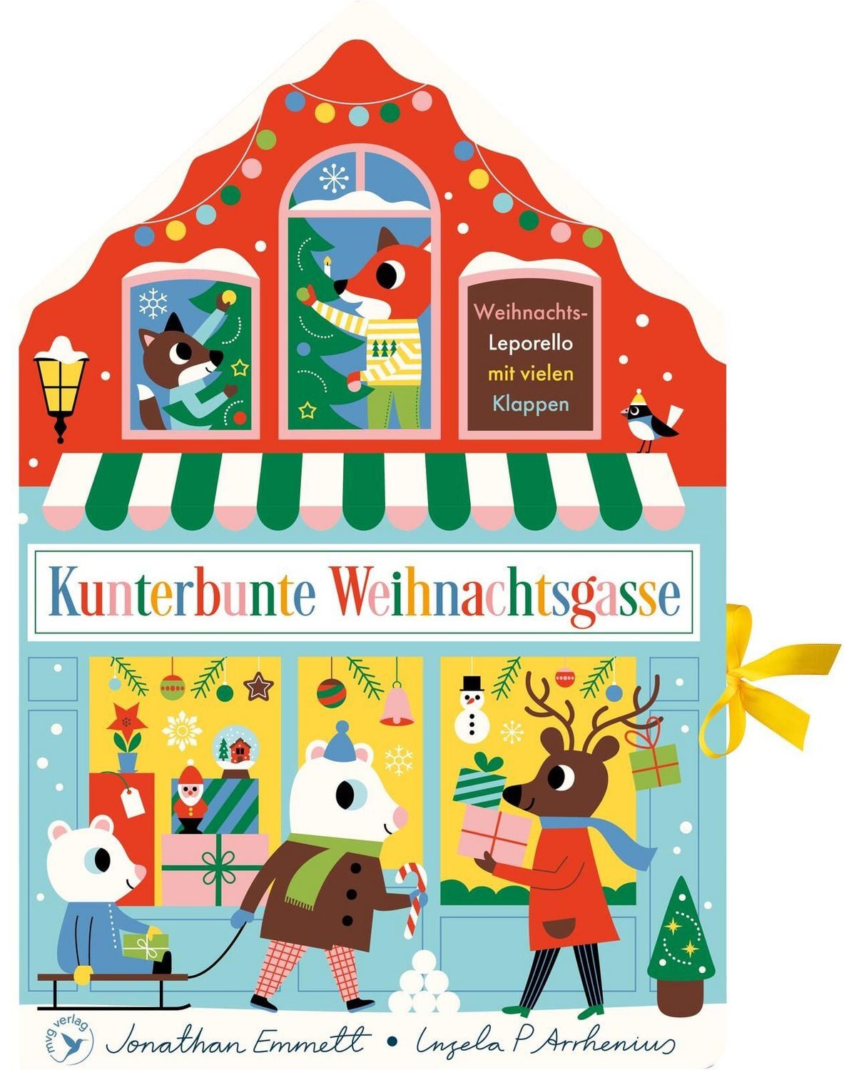 Kunterbunte Weihnachtsgasse / Jonathan Emmett
