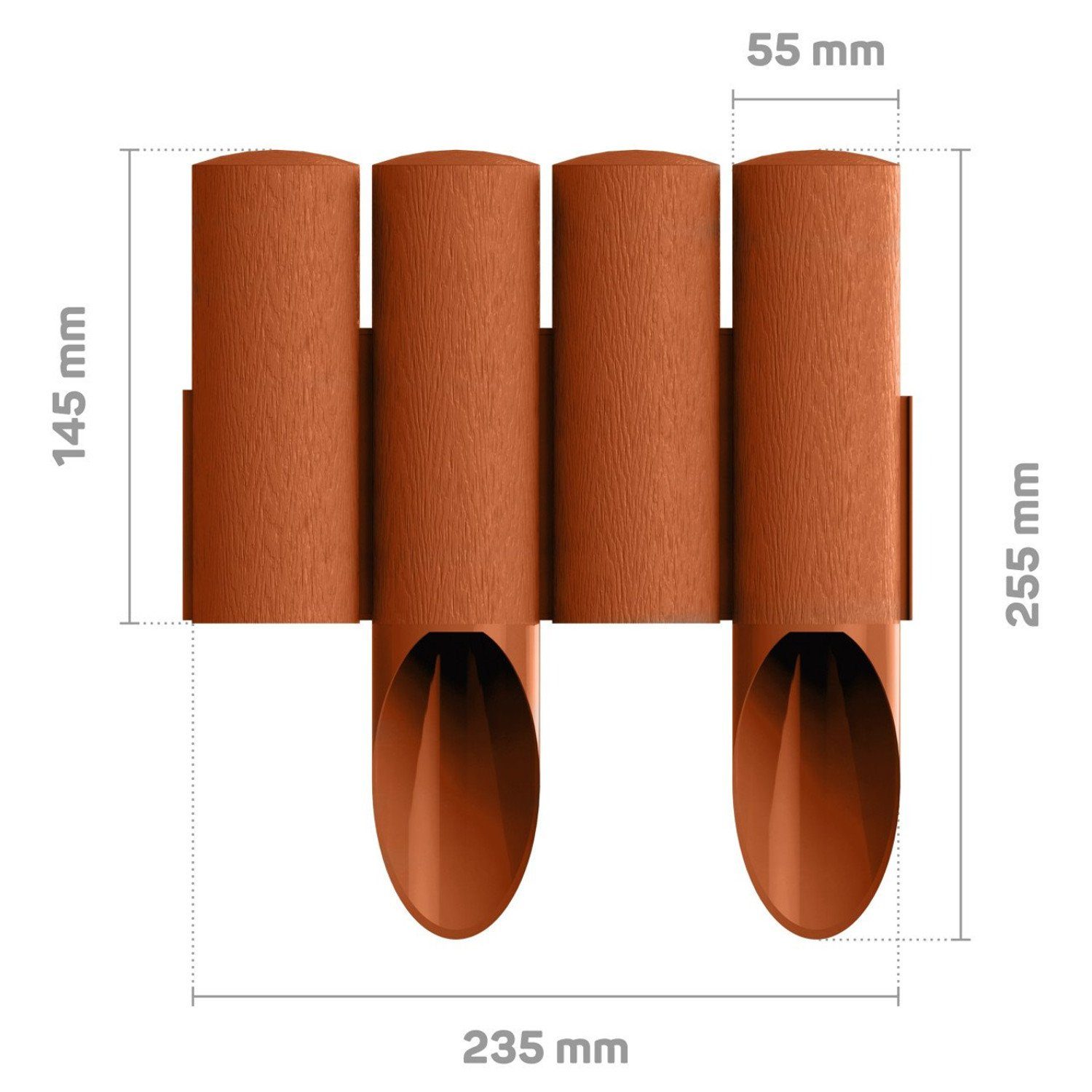 Cellfast Palisade, Single Garden Palisade Standard