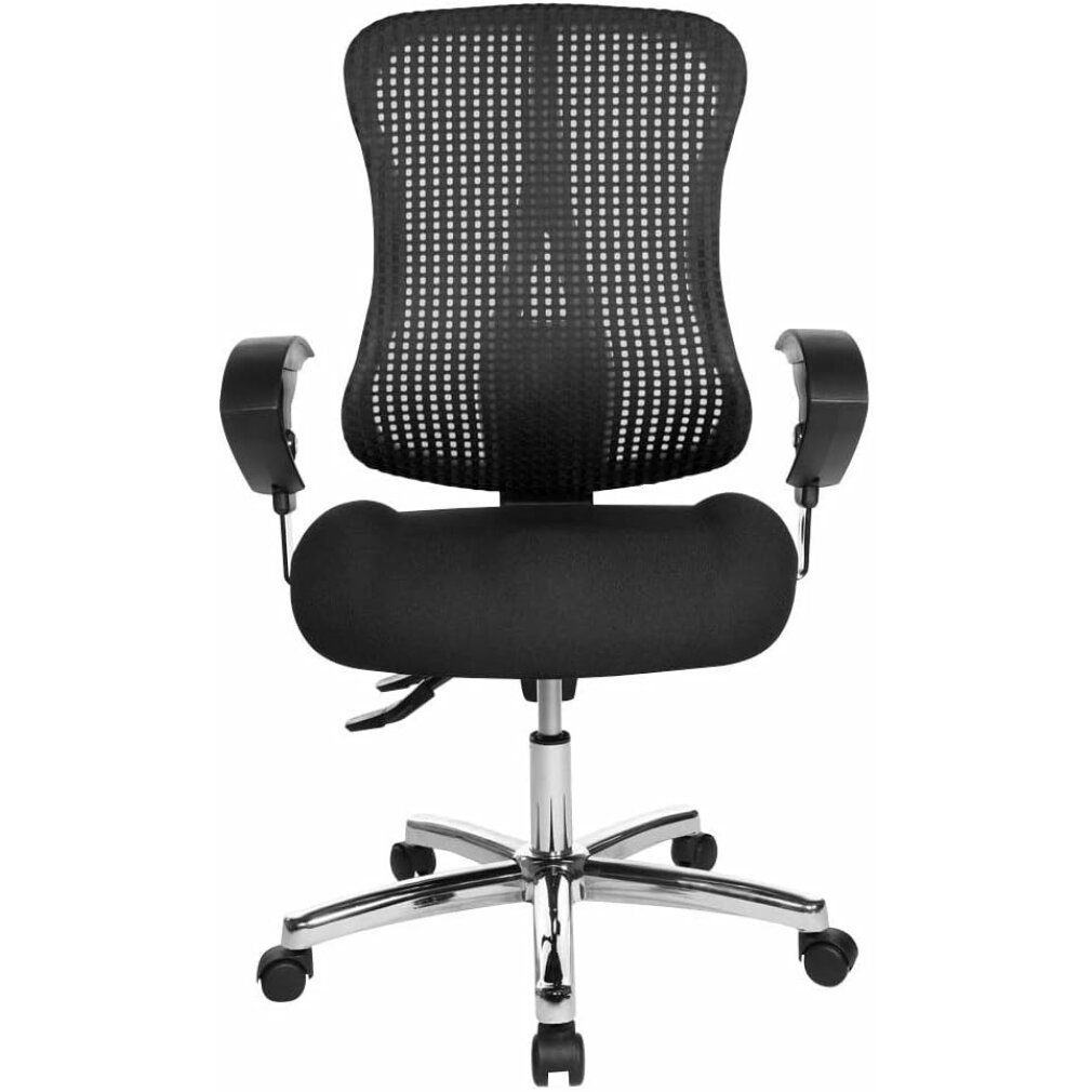 TOPSTAR Bürostuhl Bürostuhl Sitness® 90 schwarz, chrom Stoff