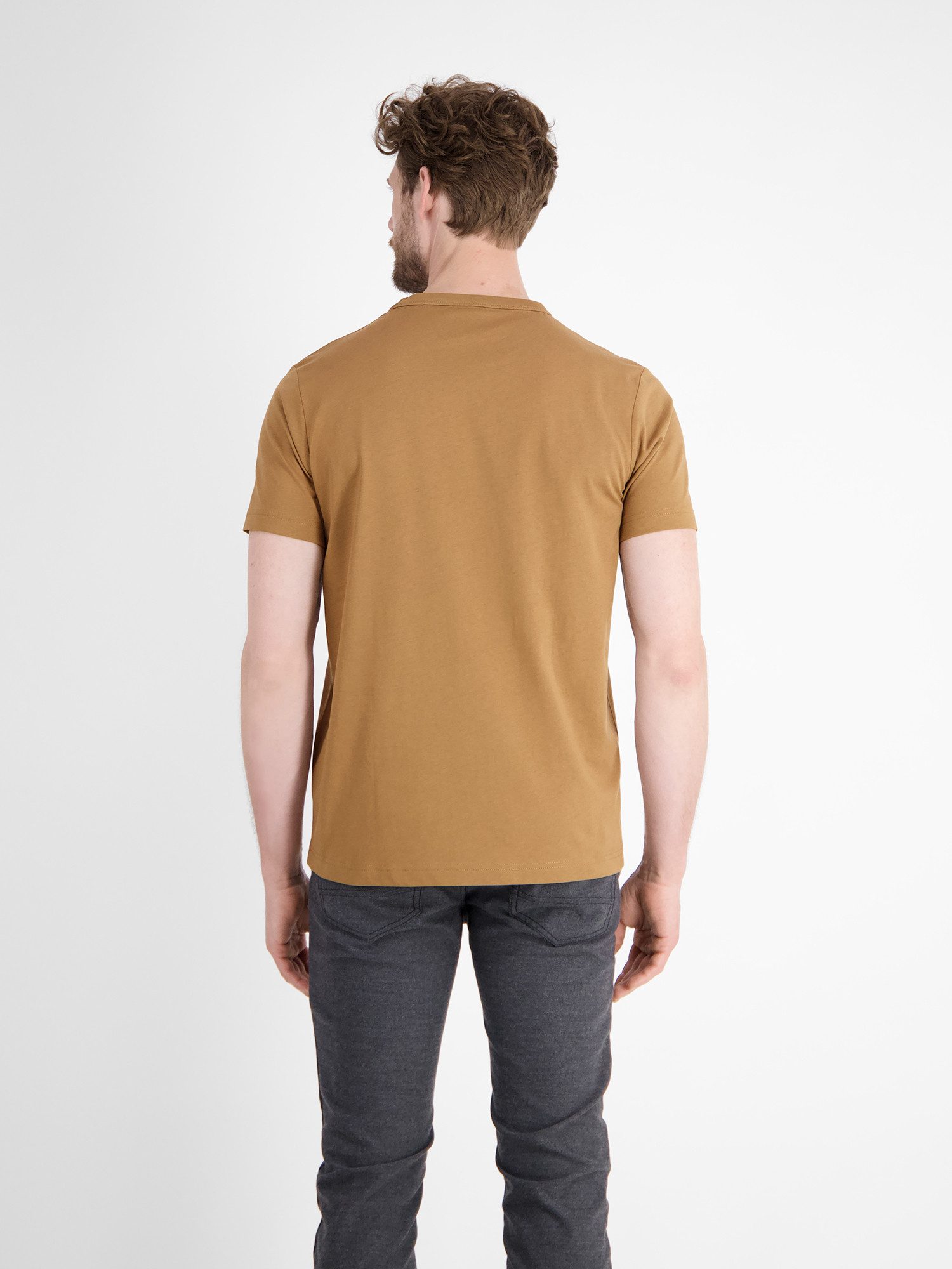 LERROS T-Shirt LERROS Unifarbenes T-Shirt mit günstig online kaufen