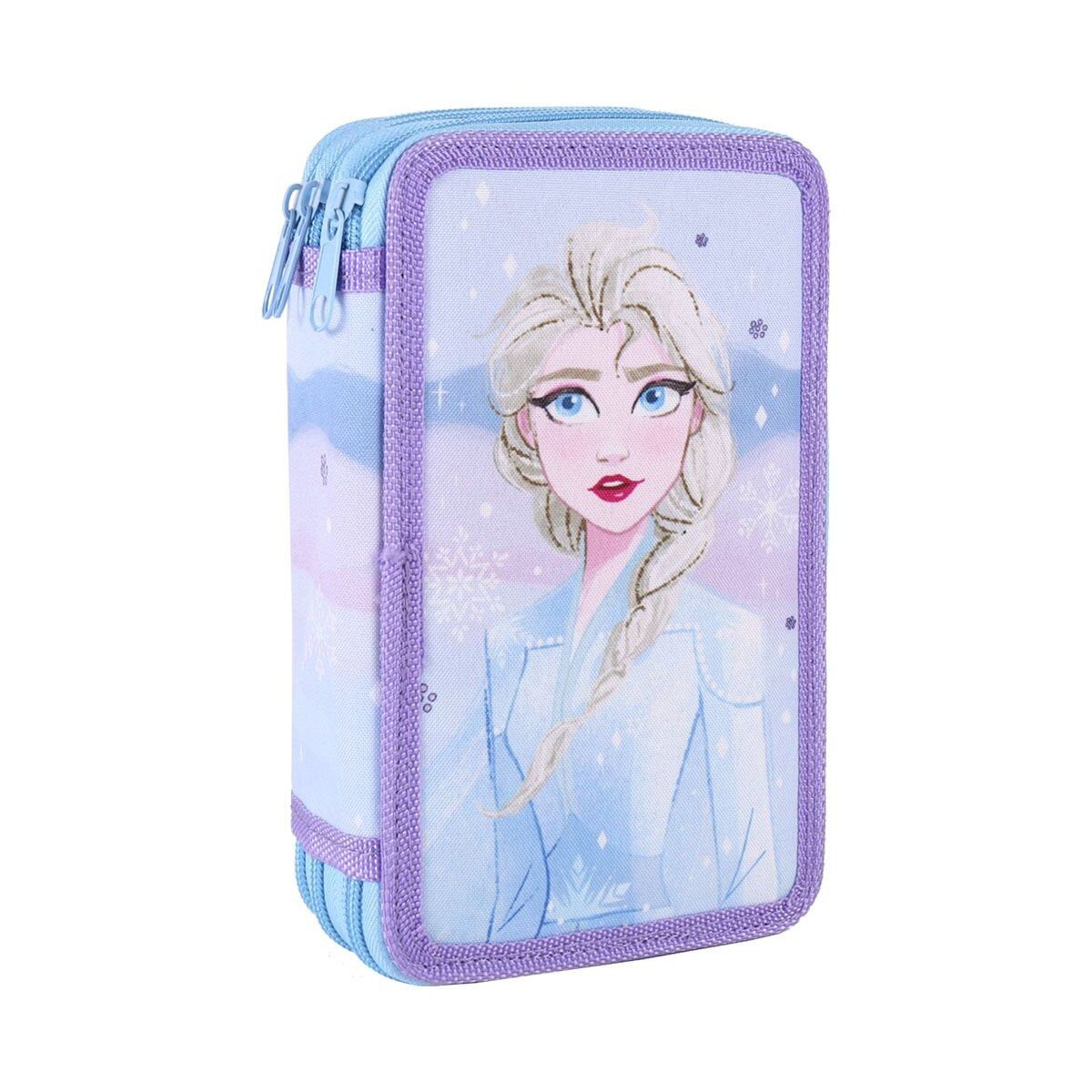 Disney Federmäppchen Frozen Disney Gefülltes Etui 44-teiliges Federmäppchen