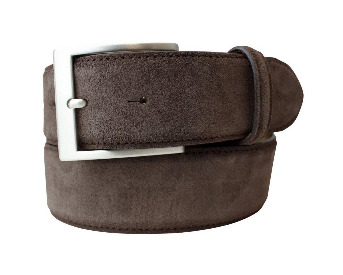 BELTINGER Ledergürtel Gürtel aus Veloursleder 4 cm - Hochwertiger Velour-Ledergürtel für Her (1-St)