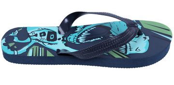 Sarcia.eu Dunkelblaue Flip-Flops für Jungen mit Dinosaurier-Muster 28-29 EU Badezehentrenner