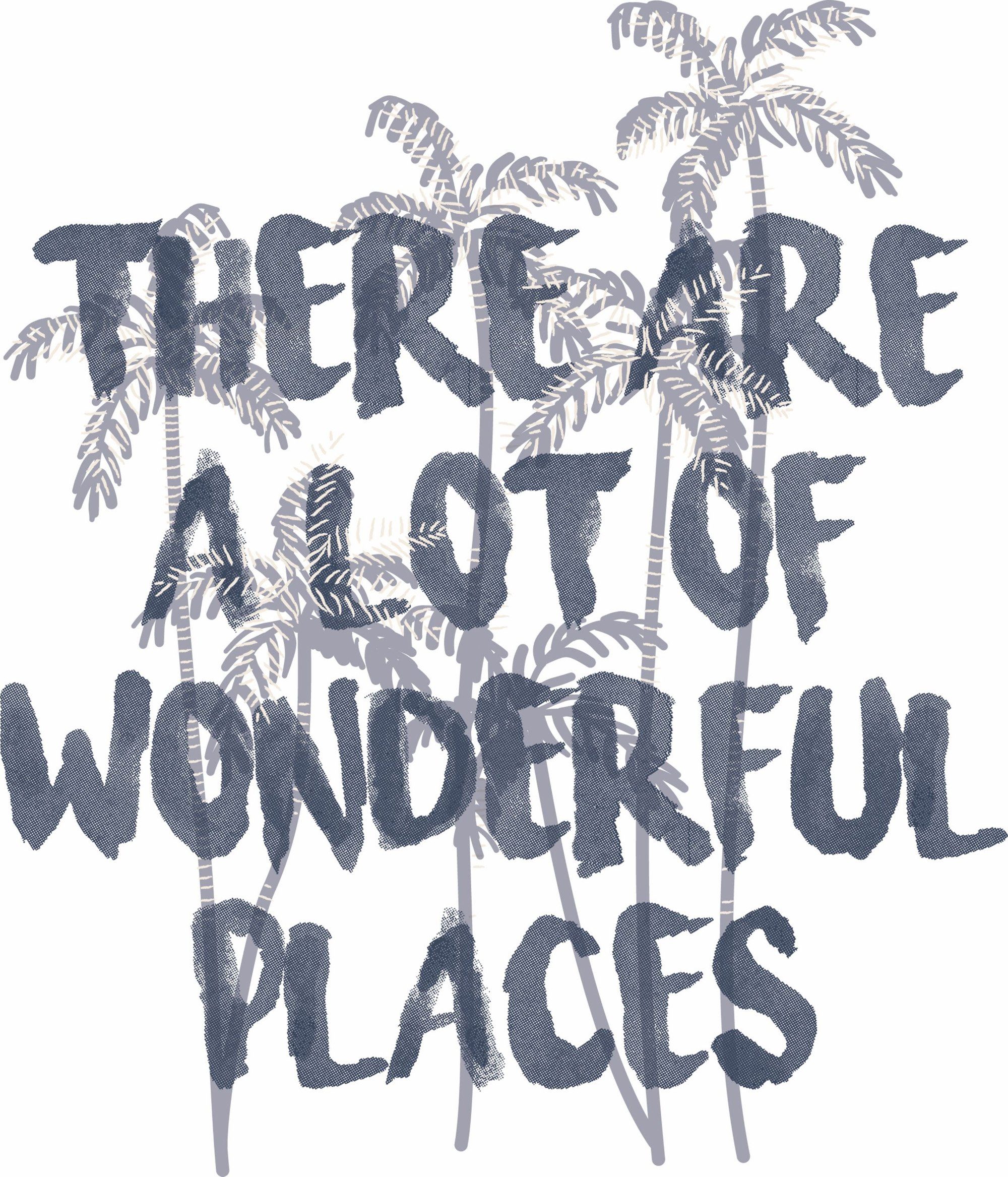 Bio-Baumwolle Places T-Shirt Wonderful aus Liliput