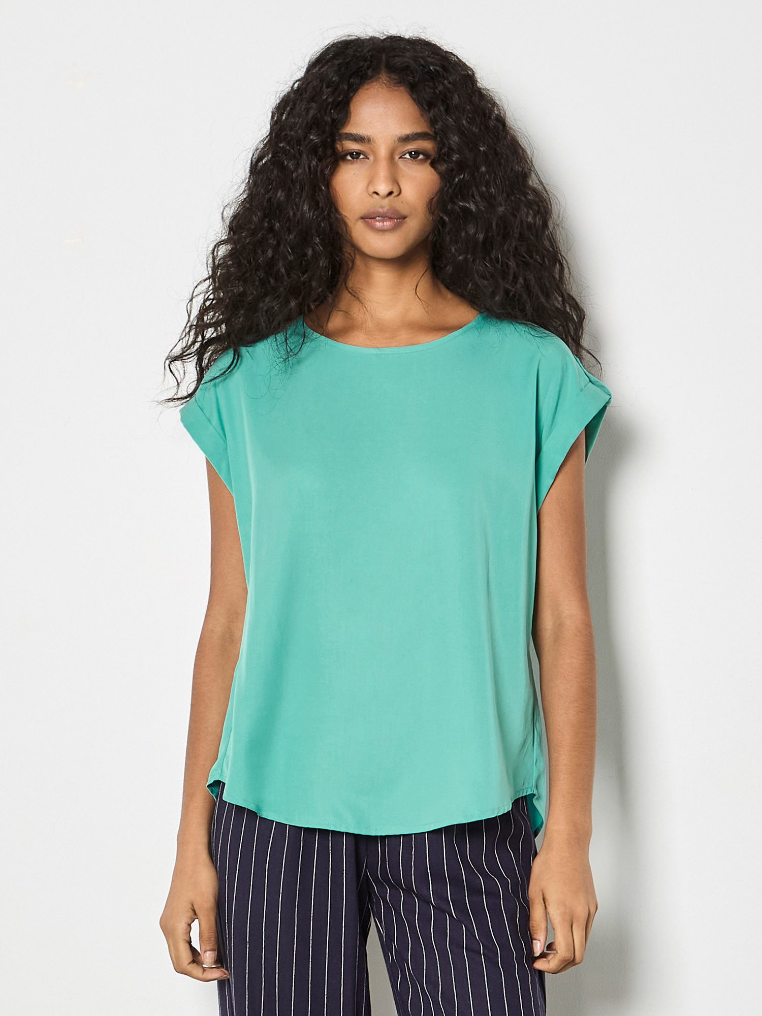 T-Shirt Gewebtes T-Shirt