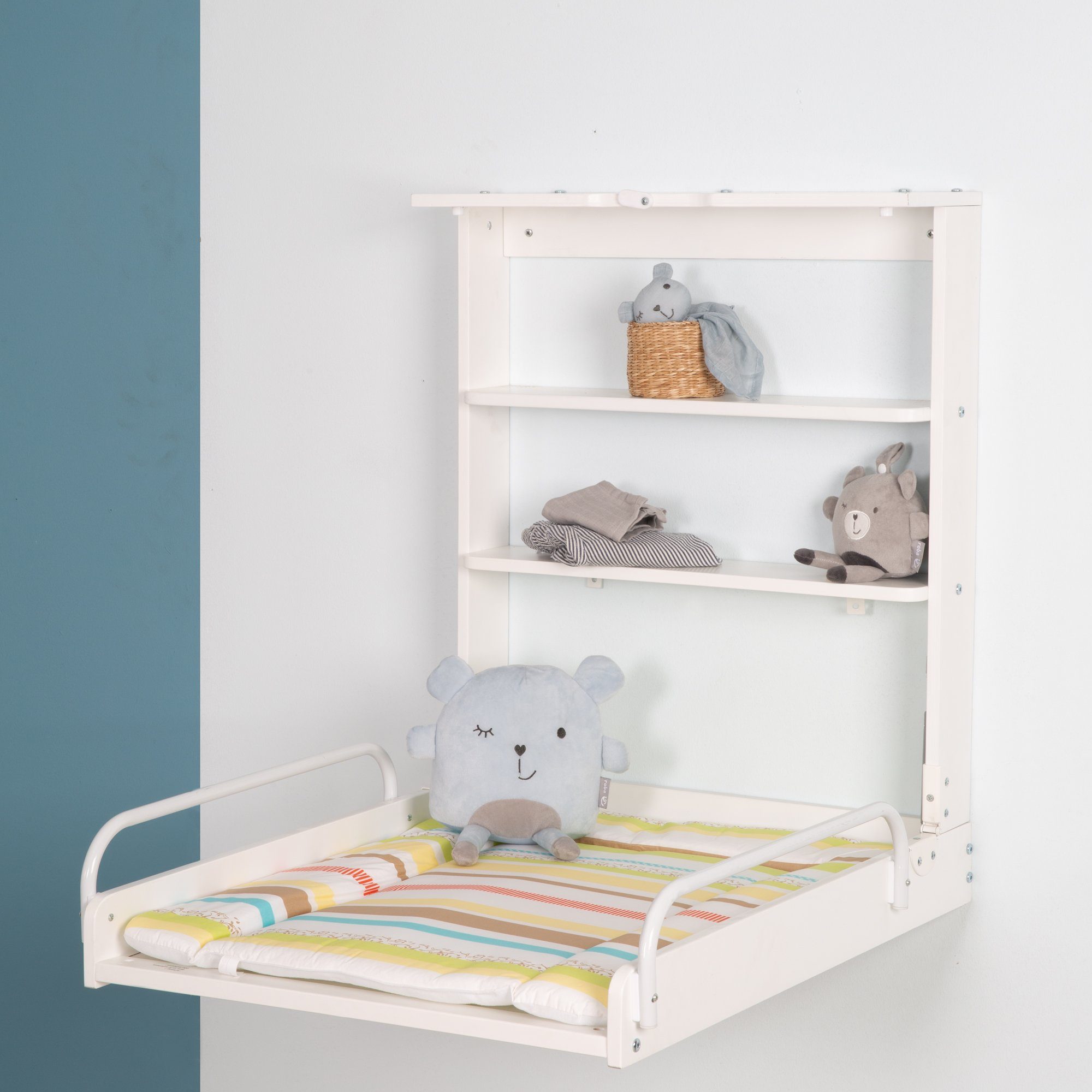 roba® Wickelregal Dschungelbaby, klappbarer Wickeltisch, inkl. günstig online kaufen