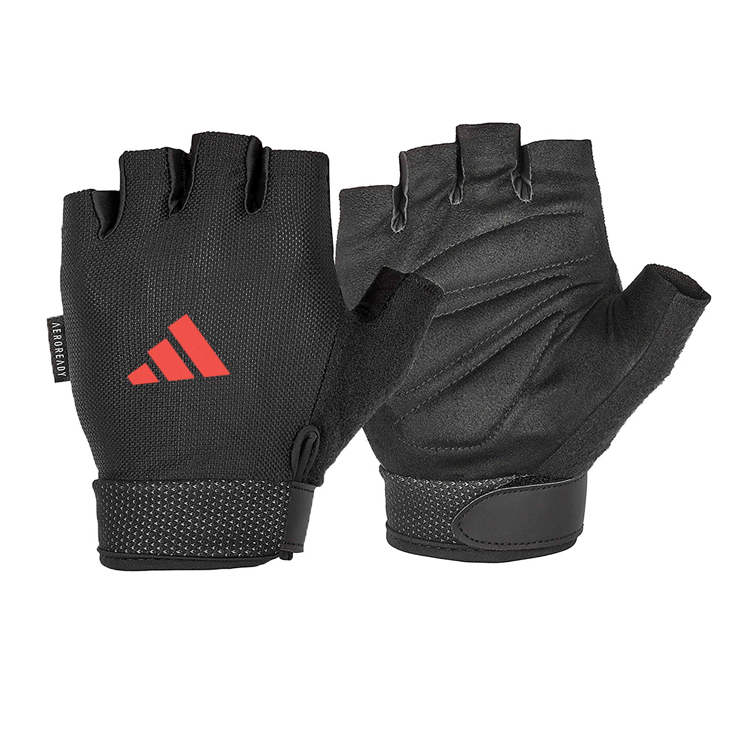 adidas Performance Trainingshandschuhe Essential Adjustable Gloves - Rot/M günstig online kaufen