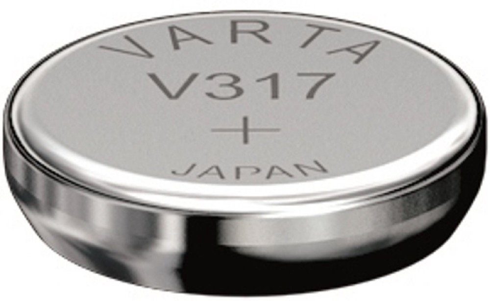 VARTA 1 V Primär Knopfzelle Watch Uhrenbatterie Blister Silber 317 Varta