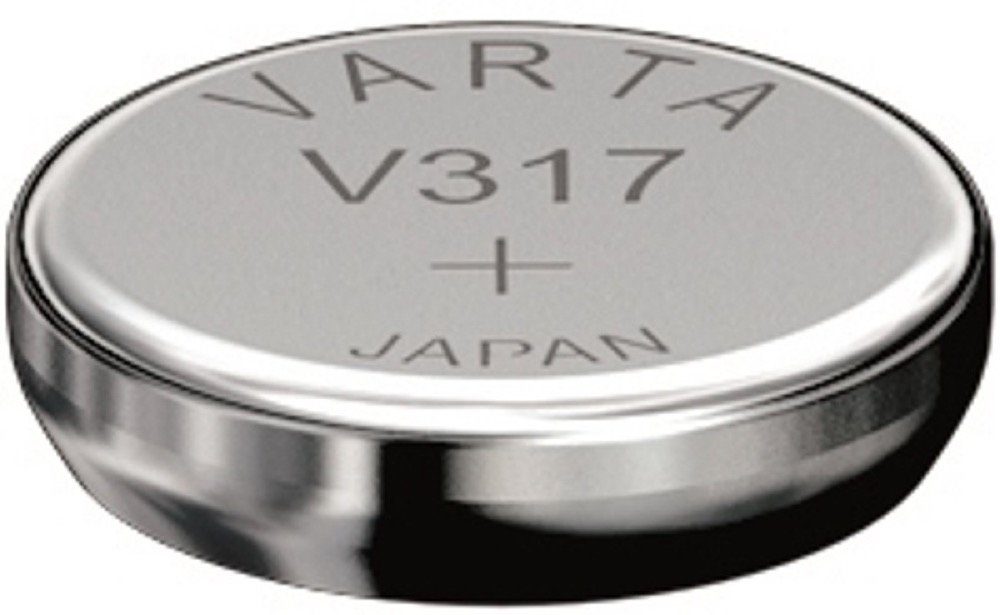VARTA 1 Varta Watch V 317 Primär Silber Blister Uhrenbatterie Knopfzelle