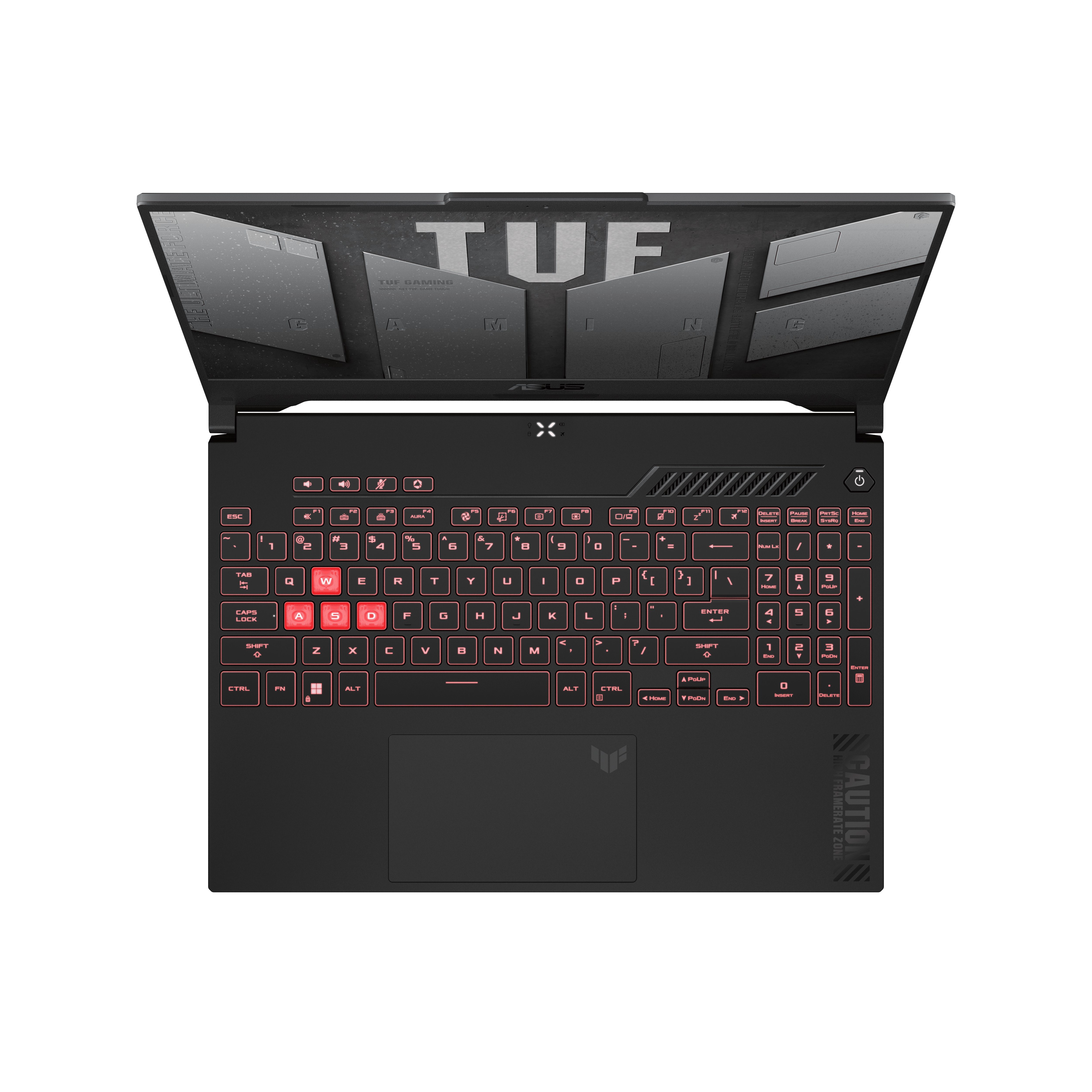 Asus TUF Gaming A15 FA507UV-LP014 15,6" R9-8945H/16GB/512GB ohne OS Notebook (39,6 cm/15,6 Zoll, AMD Ryzen 9 8945H)