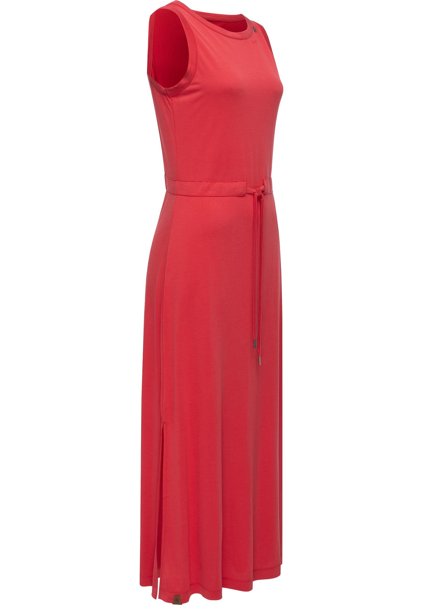 Ragwear Jerseykleid Giggi stylisches Shirtkleid mit Tailliengürtel