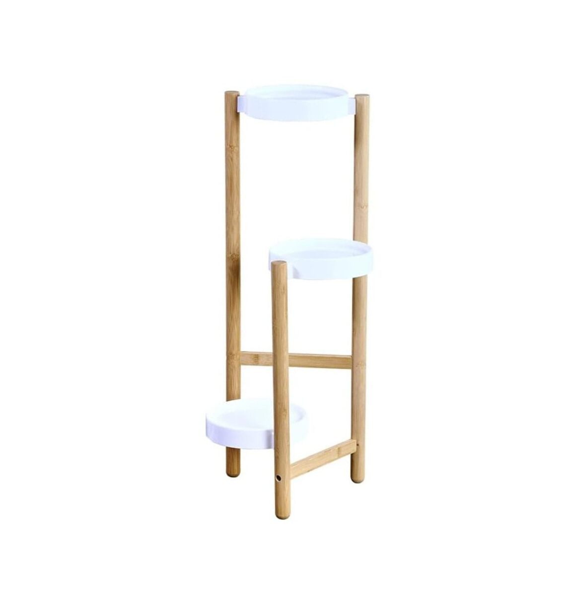KESPER® Blumenständer Blumenständer, Maße: B: 28 x H: 70 x T: 34cm, Farbe: natur/weiß (1 St)