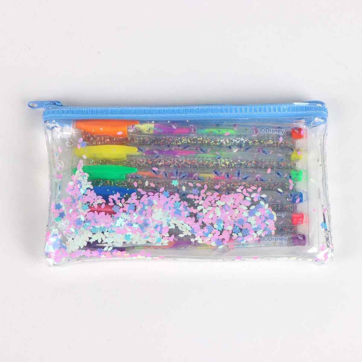 Disney Buntstift Lilo & Stitch Kinder Gelstift Schreibwaren Einheitsgröße, (5-tlg)