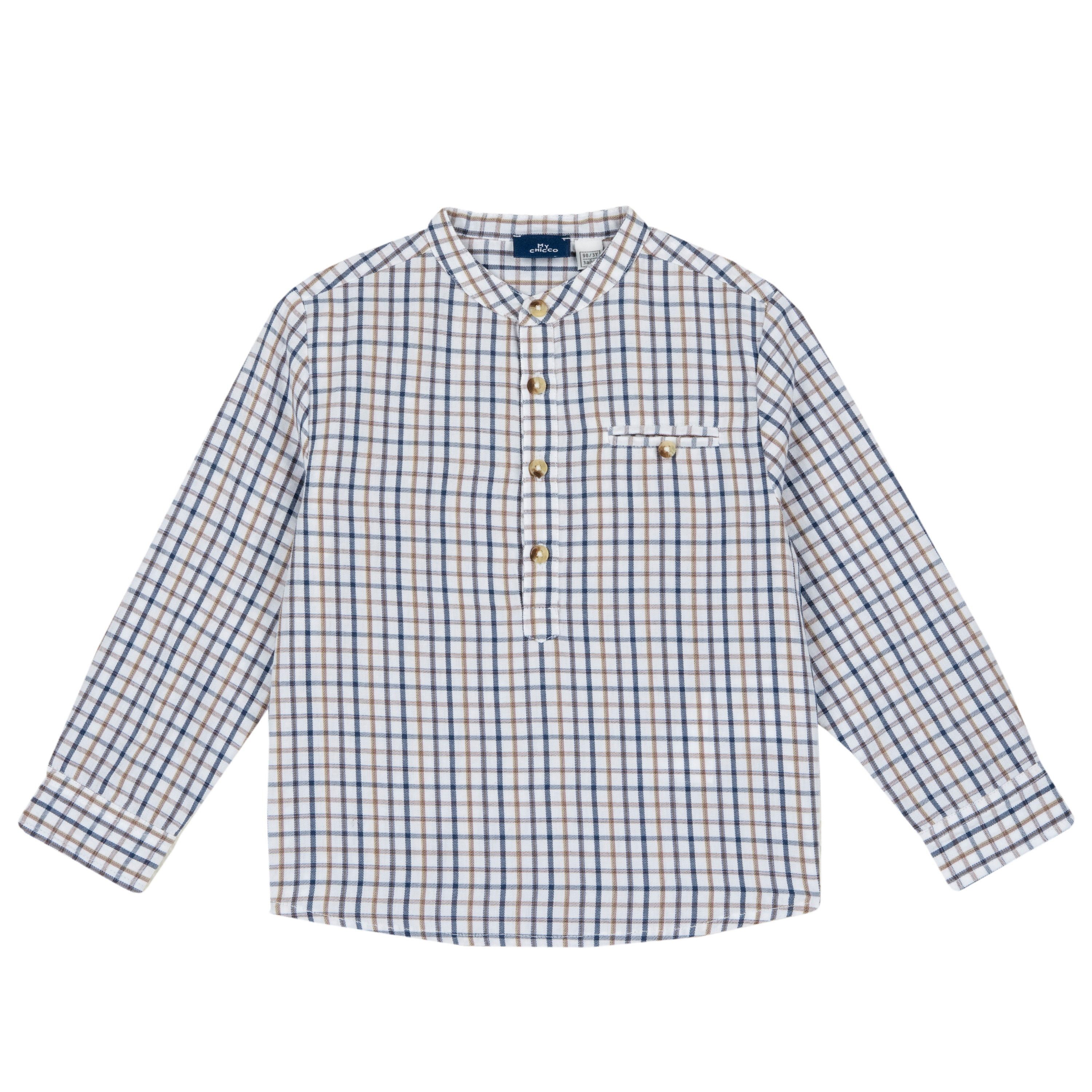 Chicco Langarmhemd Hemd (1-tlg) Basic für viele Outfits