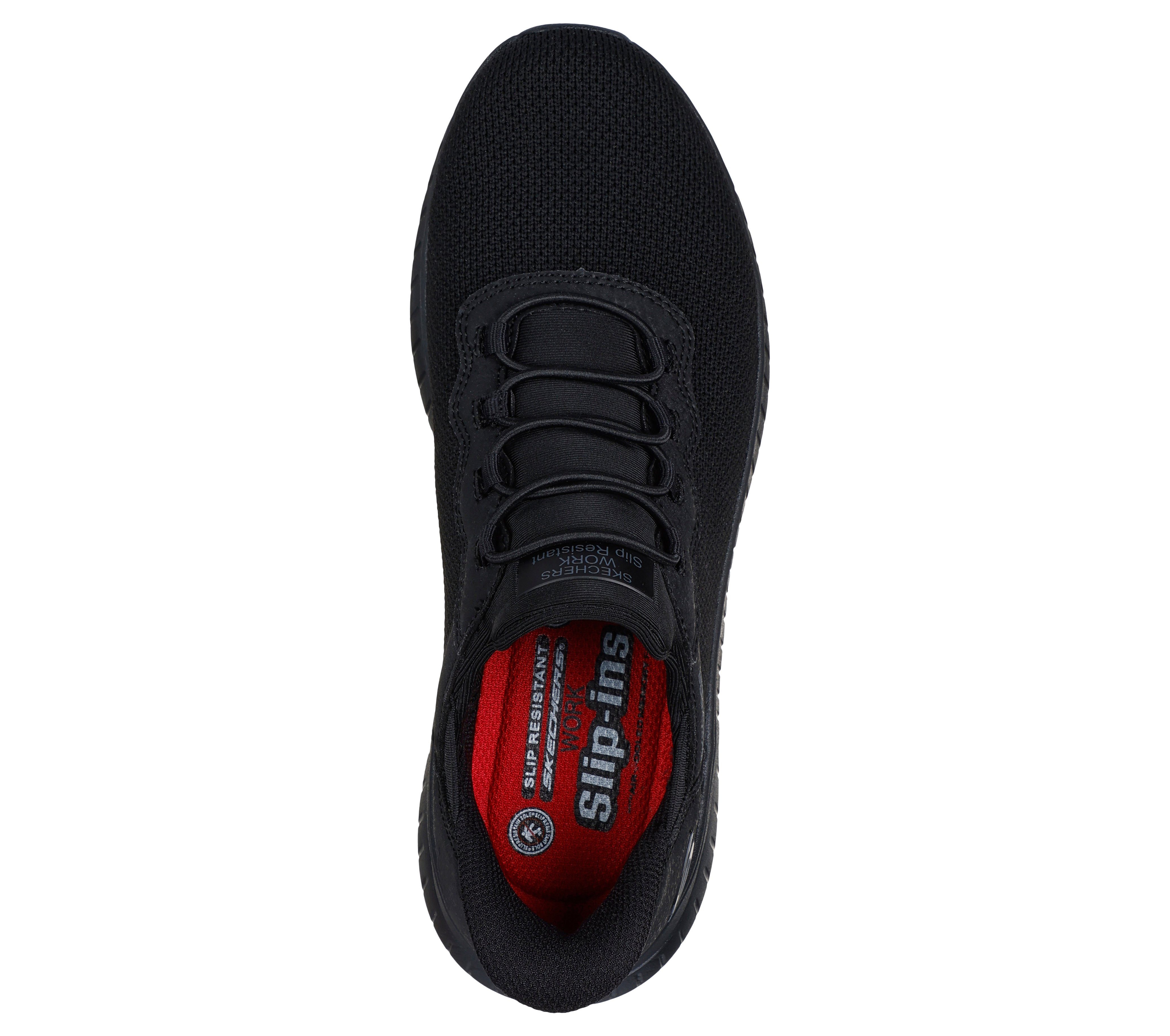Skechers SQUAD CHAOS SR-JASUL Berufsschuh Slip-on Sneaker, Schlupfschuh mit Air-Cooled Memory Foam – Bild 4 von 5