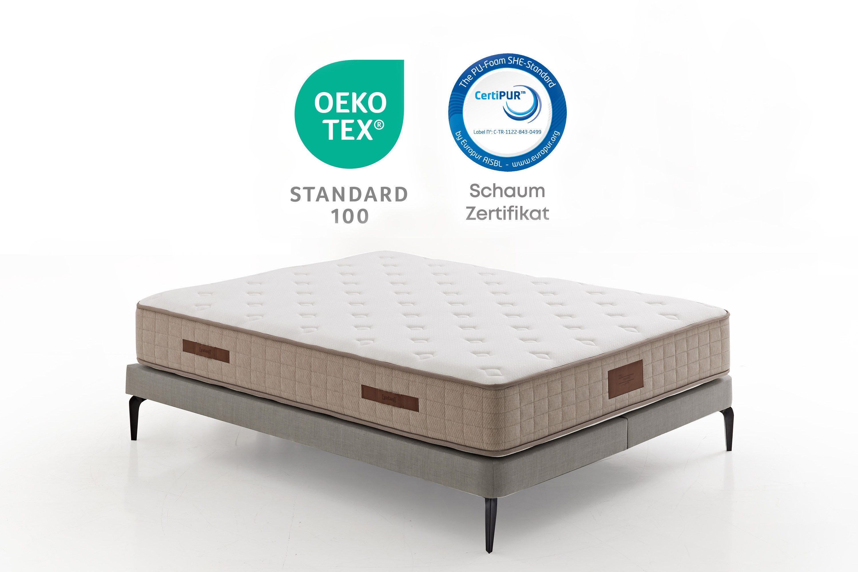 Taschenfederkernmatratze Majestät Premium, Top-Matratze mit über 1000 4,5-Sterne-Bewertungen, Yatas Bedding, 30 cm hoch, Matratze in 90x200 cm, 140x200 cm und weiteren Größen