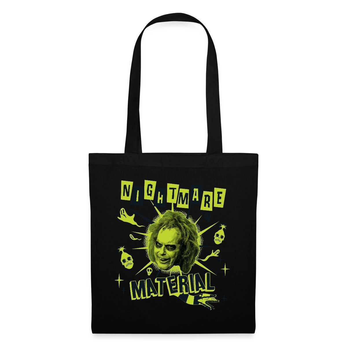 Henkeltasche Beetlejuice 2 Nightmare Material Stoffbeutel