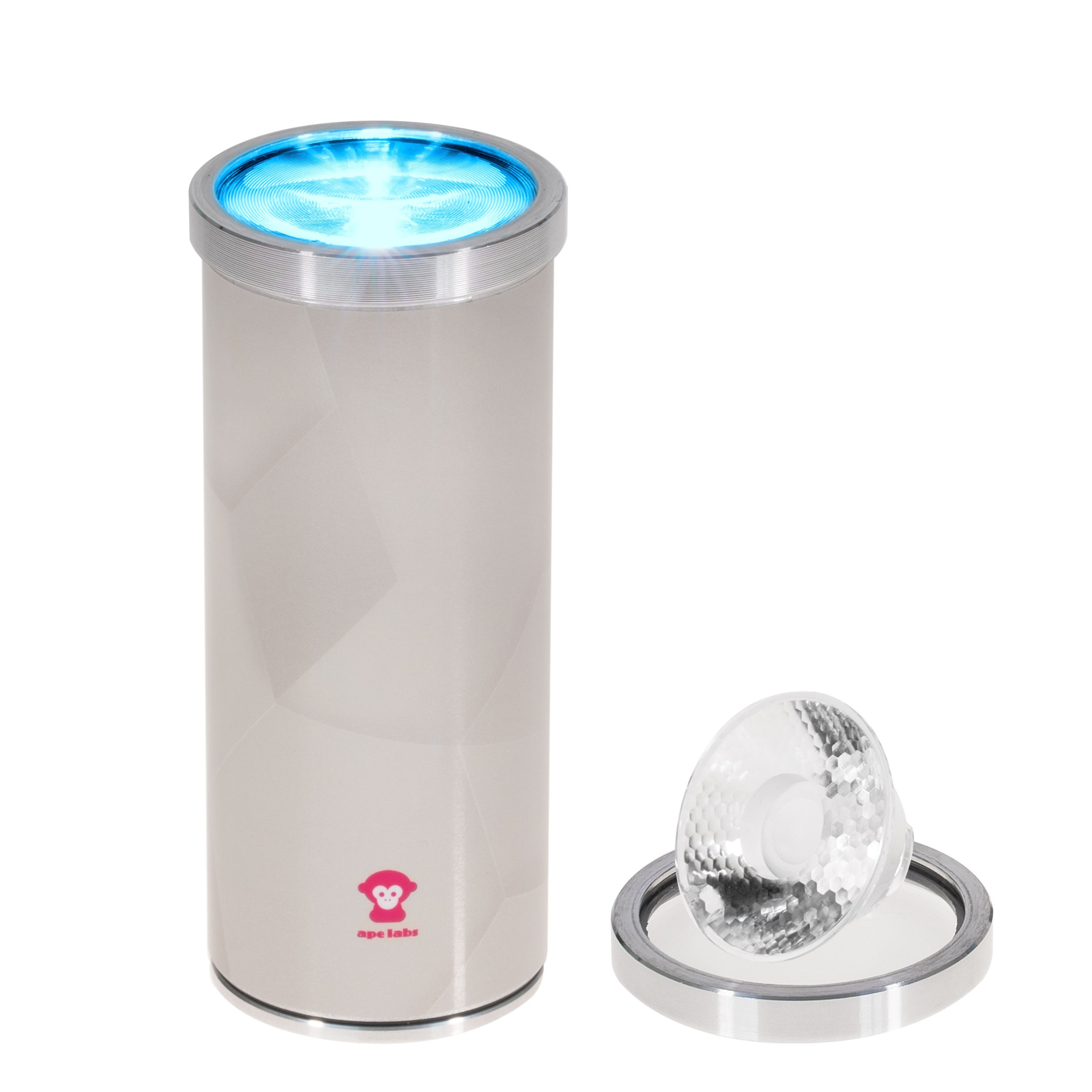 Ape Labs LED Scheinwerfer, LightCan V2 Single Unit - creme - Akkubetriebener LED Scheinwerfer