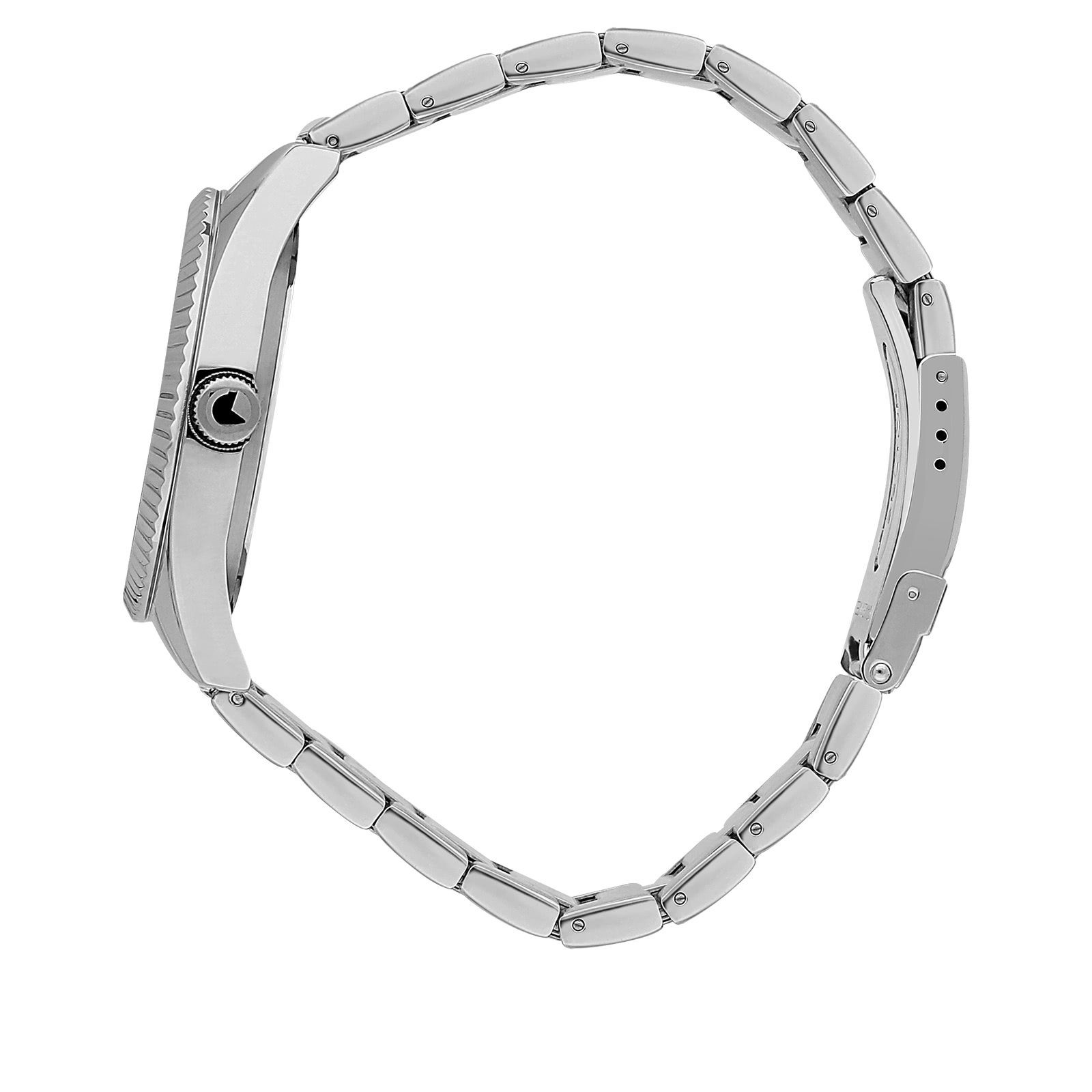 Sector Quarzuhr Sector Herren Armbanduhr Analog, (Analoguhr), Herren Armbanduhr rund, groß (ca. 41mm), Edelstahlarmband silber, Casu