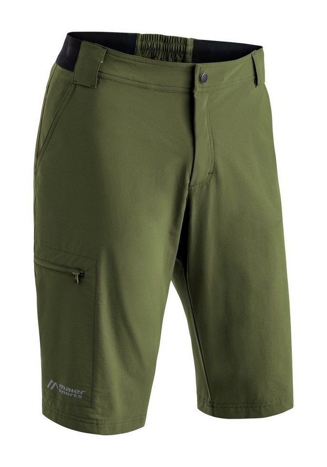 Maier Sports Funktionsshorts Norit Short M Technische Bermuda für Outdoor  und Wandern, Das Double Weave Material trägt sich angenehm auf der Haut und  ist