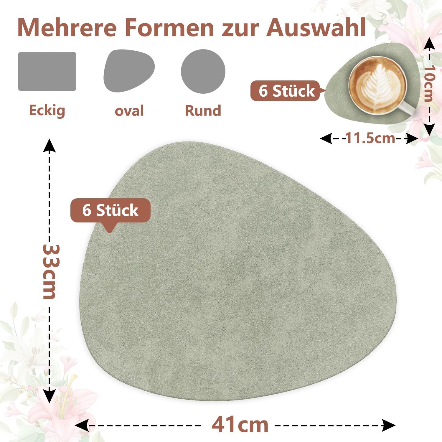 BlingBin Platzset 6er Set Tischset aus günstig online kaufen