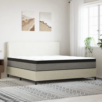 Boxspringmatratze Matratze Taschenfederkern Mittelfest 200x200 cm, vidaXL