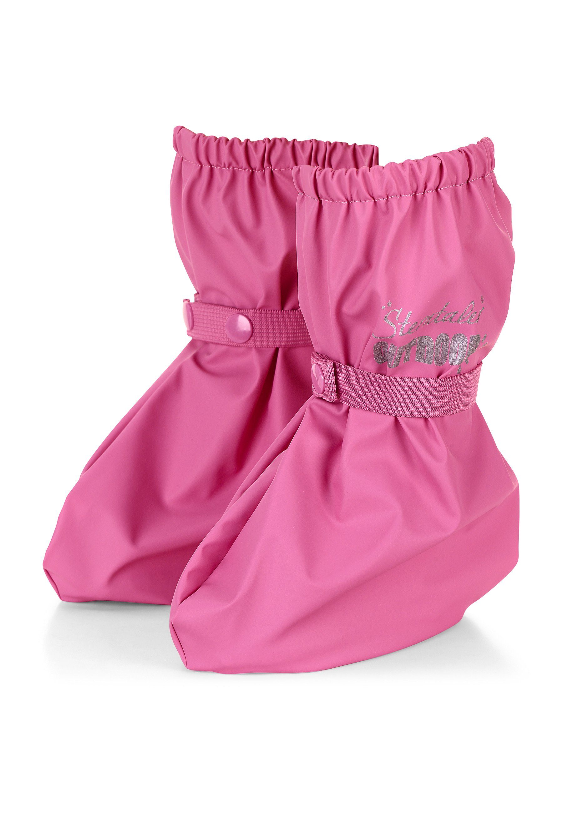 Sterntaler® Schuhüberzieher ungefüttert uni Gummistiefel (1-tlg) Regenüberschuh, Kinder Gummistiefel mit Druckknöpfen