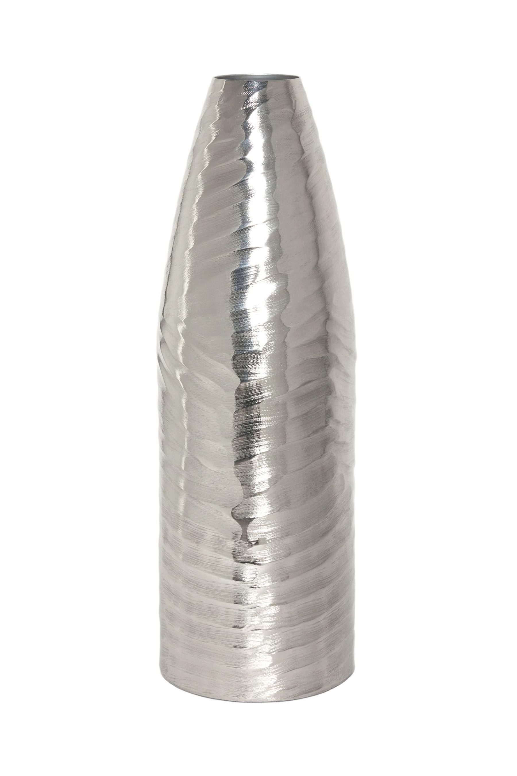 Next Dekovase Vase aus strukturiertem Metall – extragroß